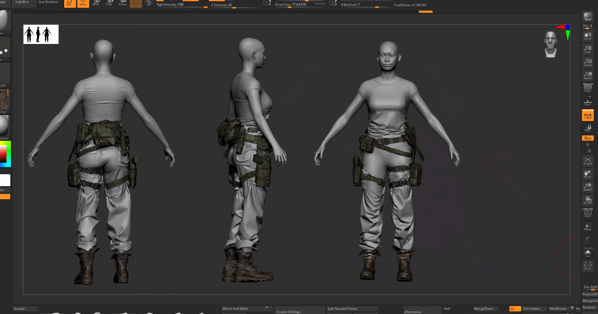 wip pants  t-shirt