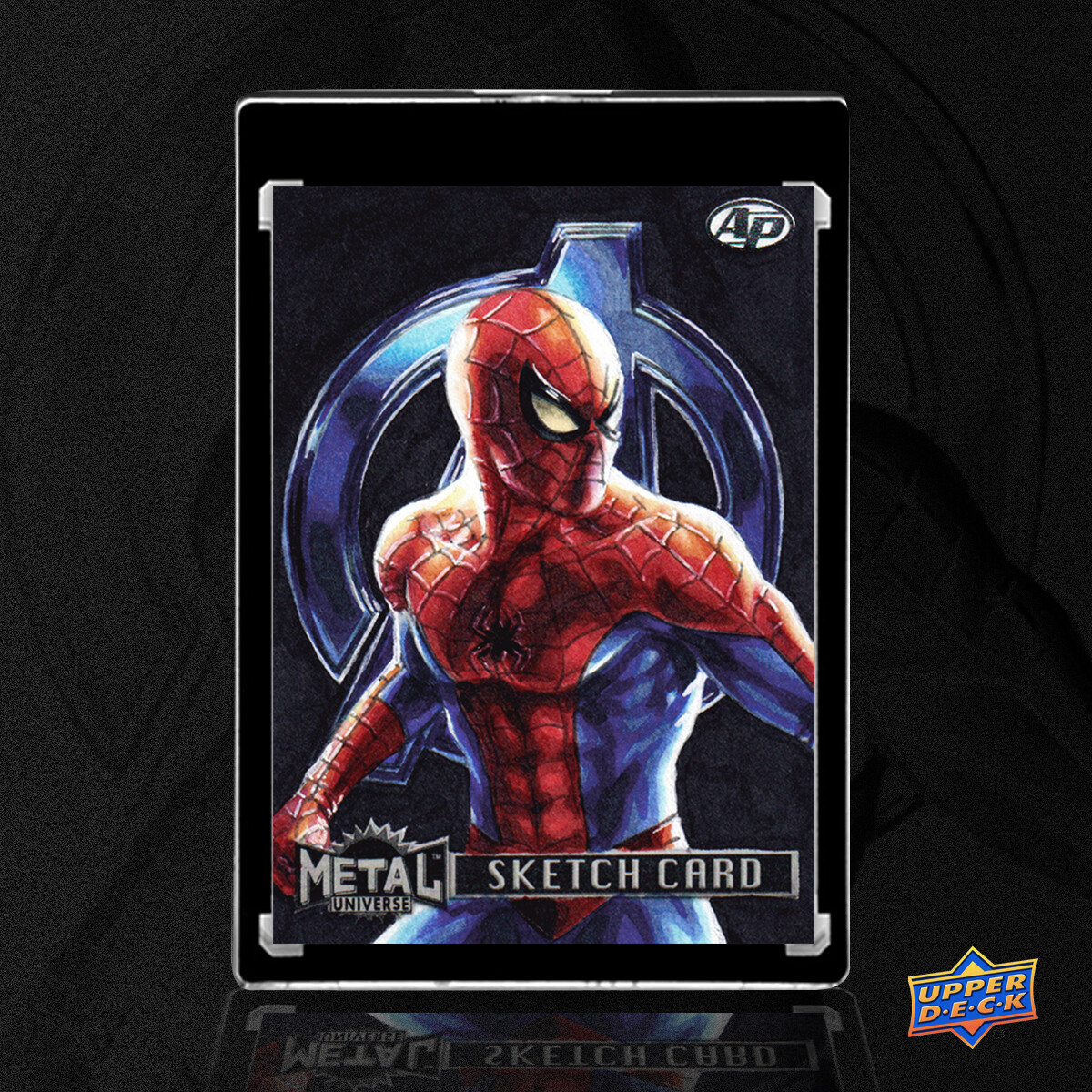 ArtStation - Spider-Man Artist Proof Card - Marvel Metal