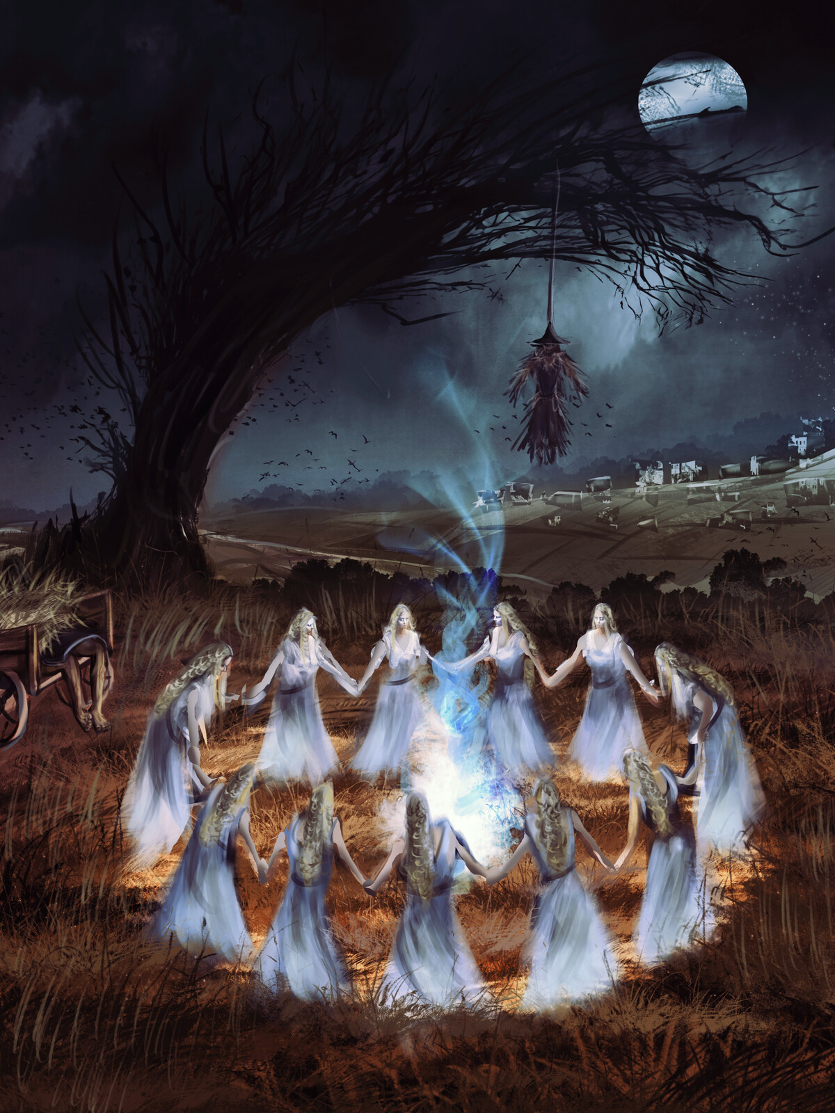 Witch Circle DnD Book Cover