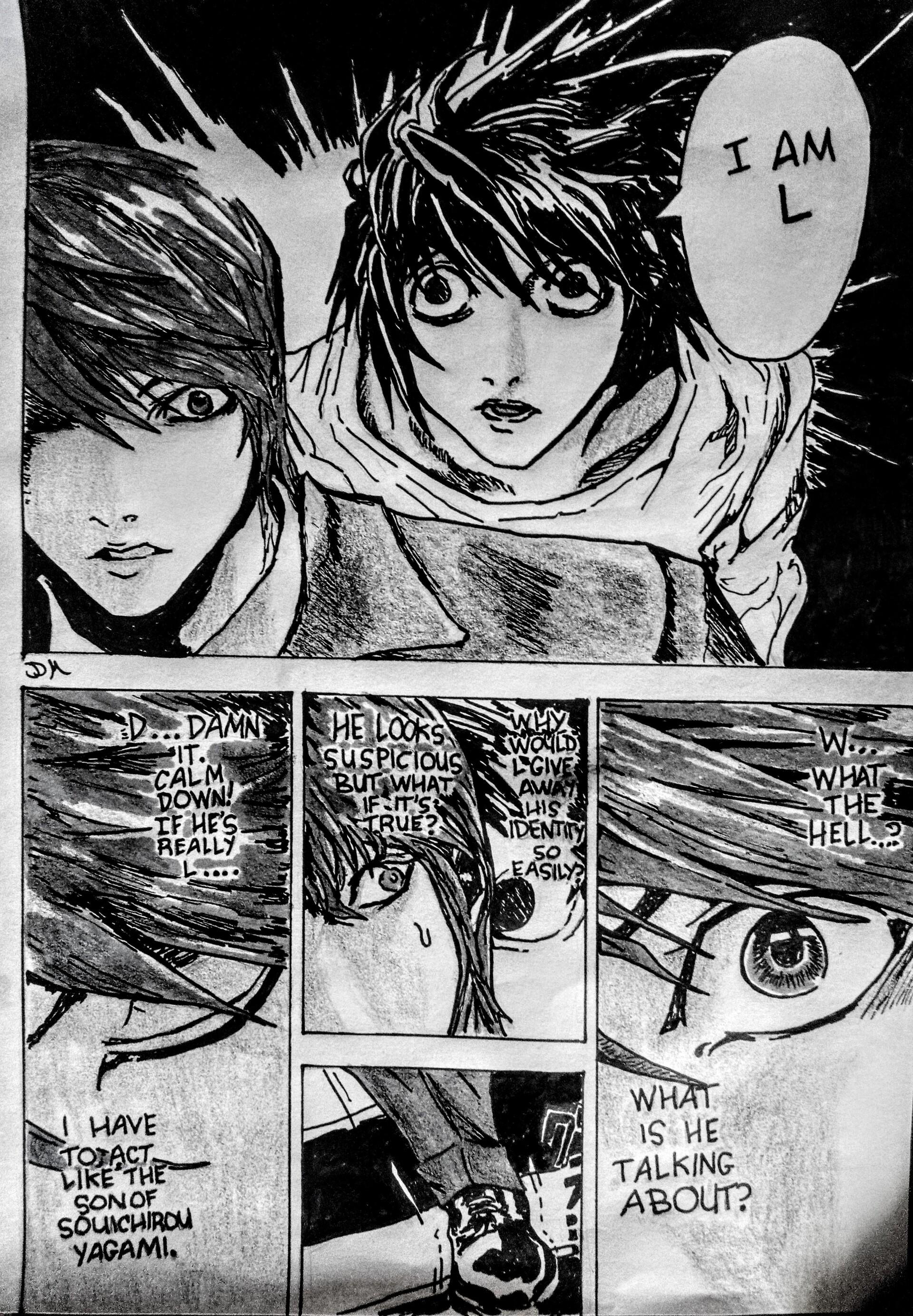 DM_Digital_Manus - Manga Panel: Death Note