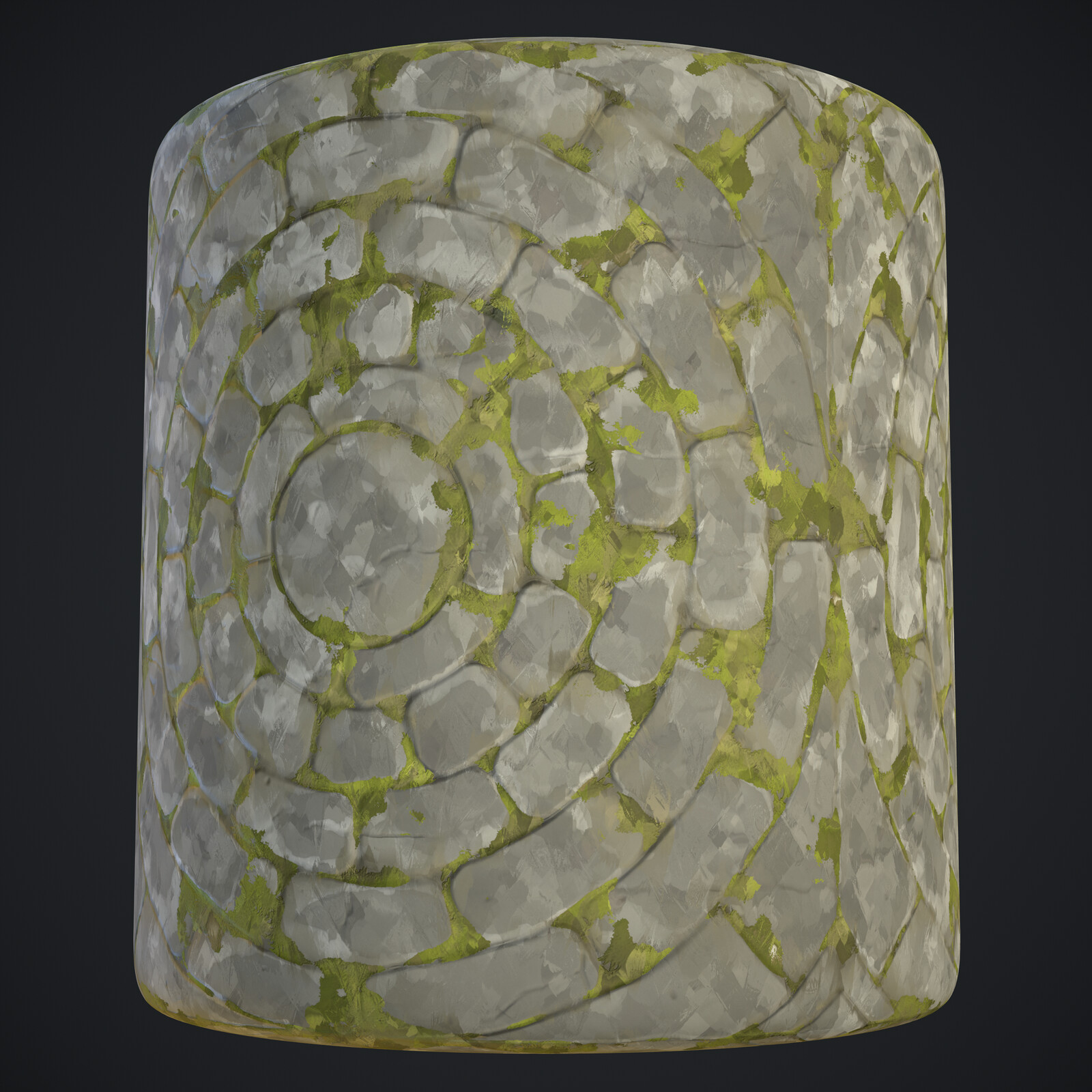 Stylized Stone Floor - Substance Designer