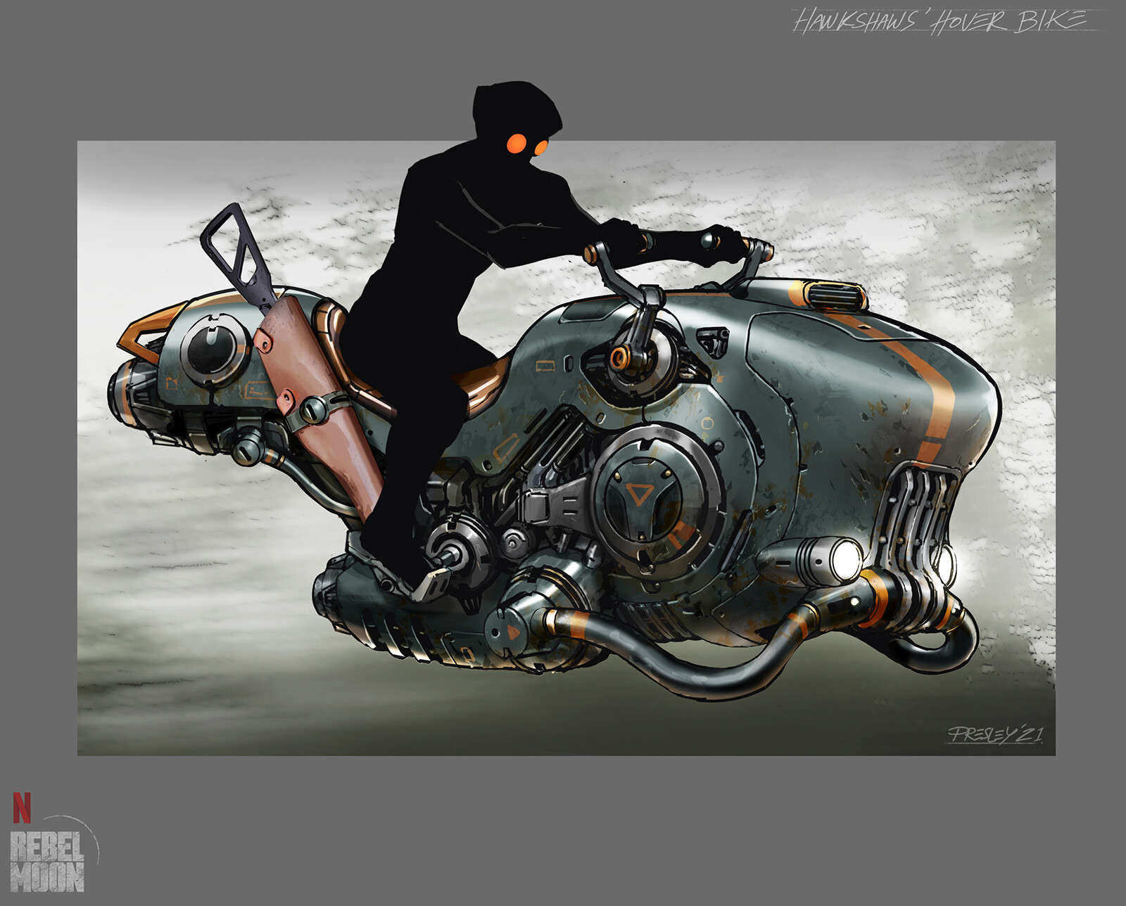 Hawkshaws’ Hover Bike - Rebel Moon