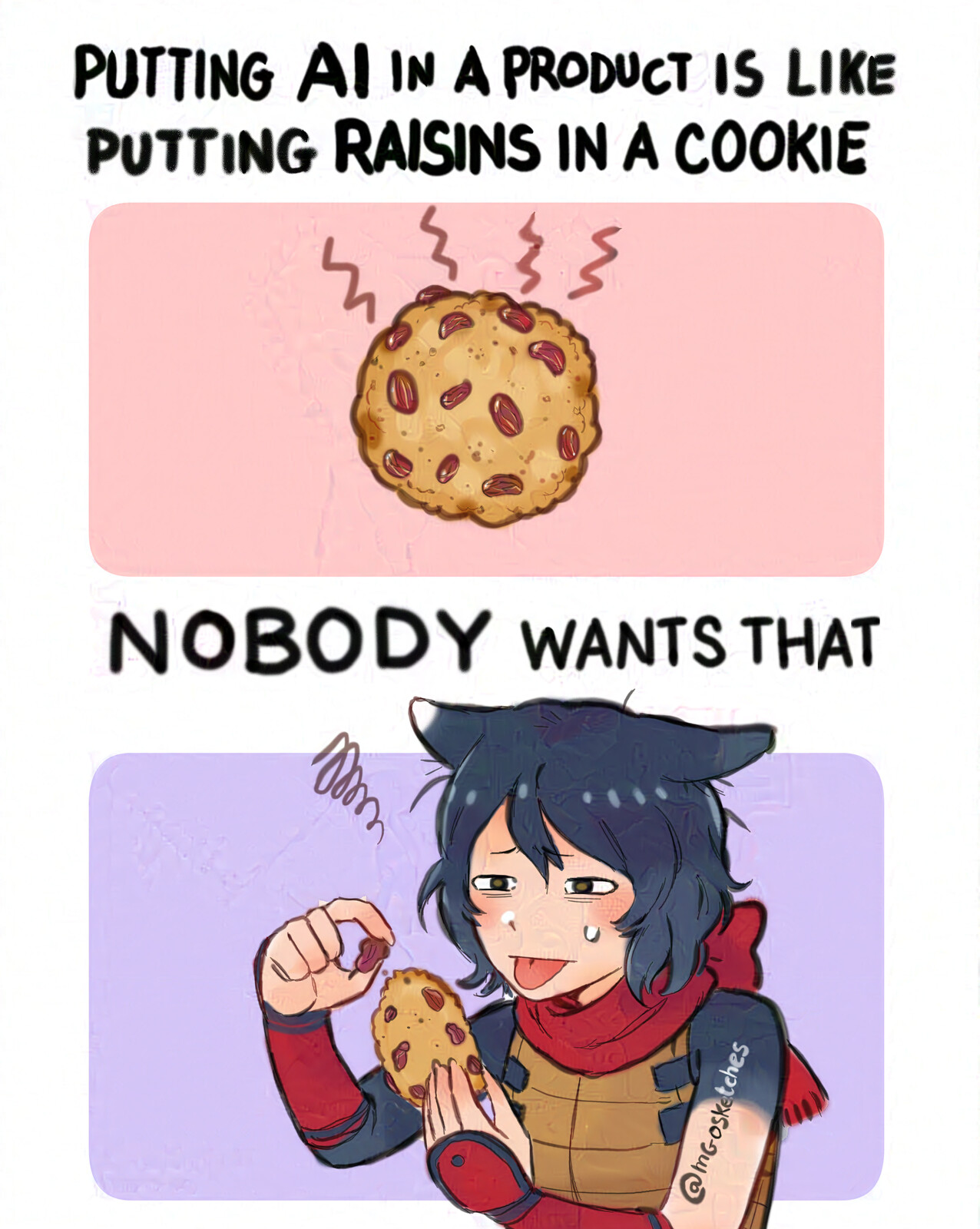 Raisin cookie