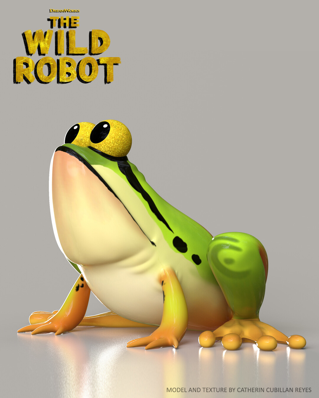 The Wild Robot - Green Frog