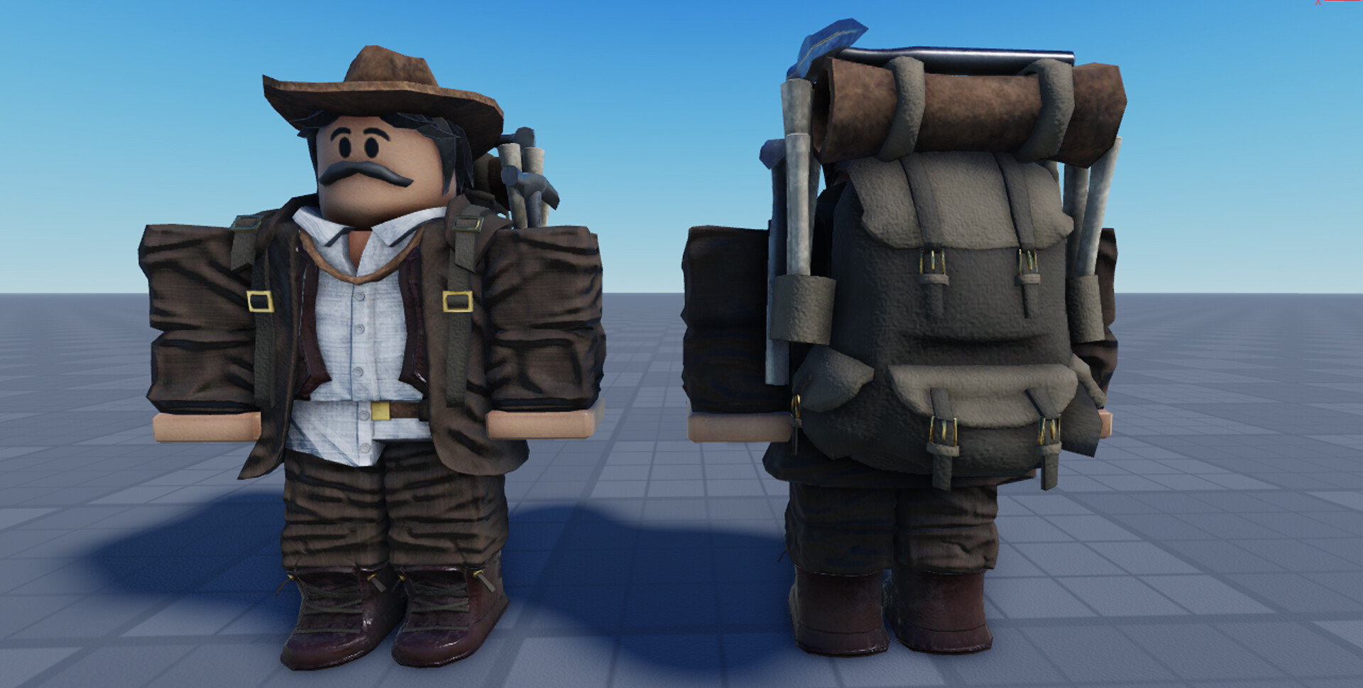 ArtStation - 3D Explorer character for Driving Empire Roblox videogame