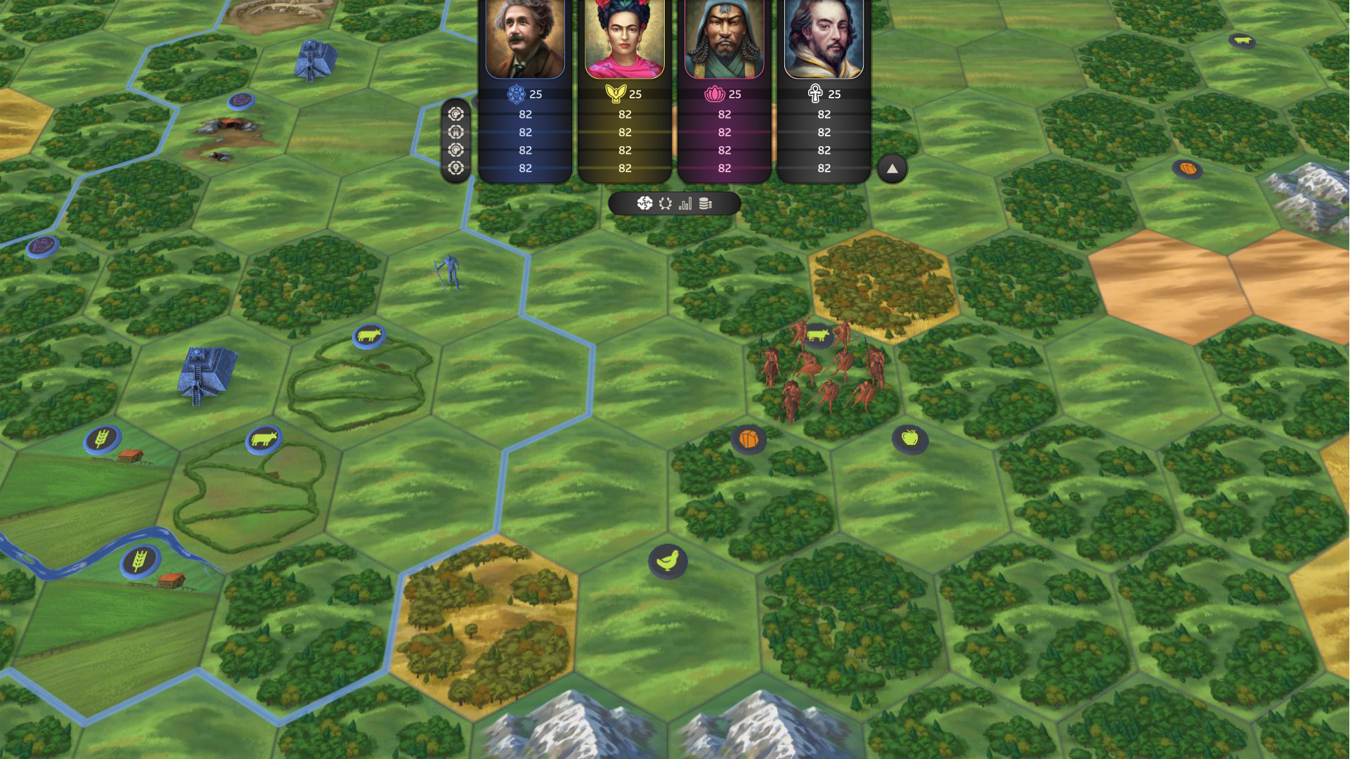 Mockup A expanded round version