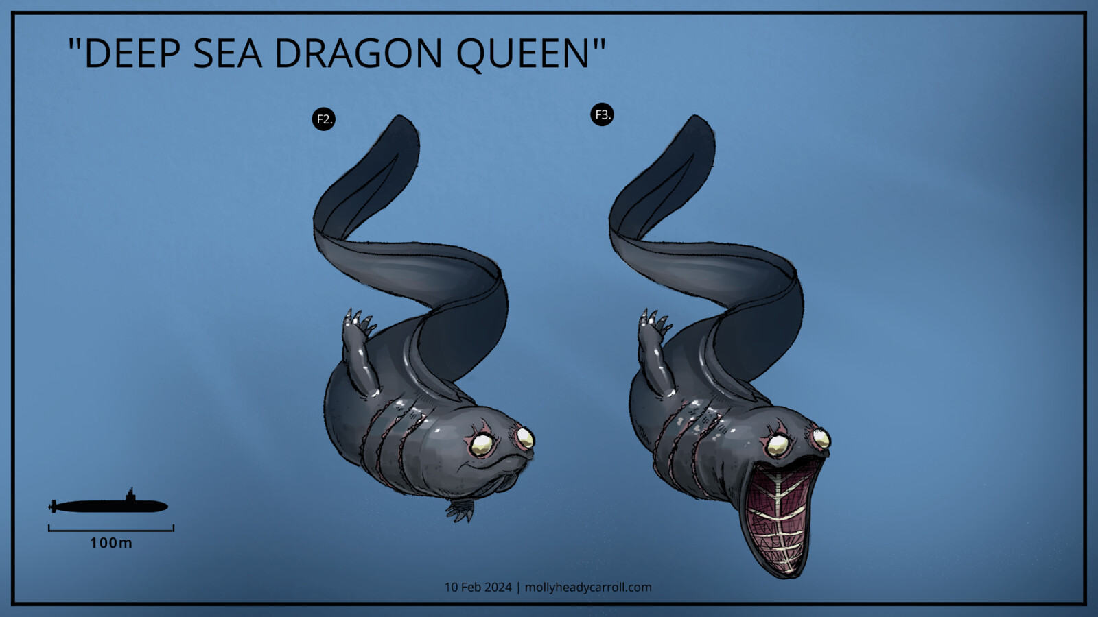 Twilight Monarch Refined Design Sketches (2/2)