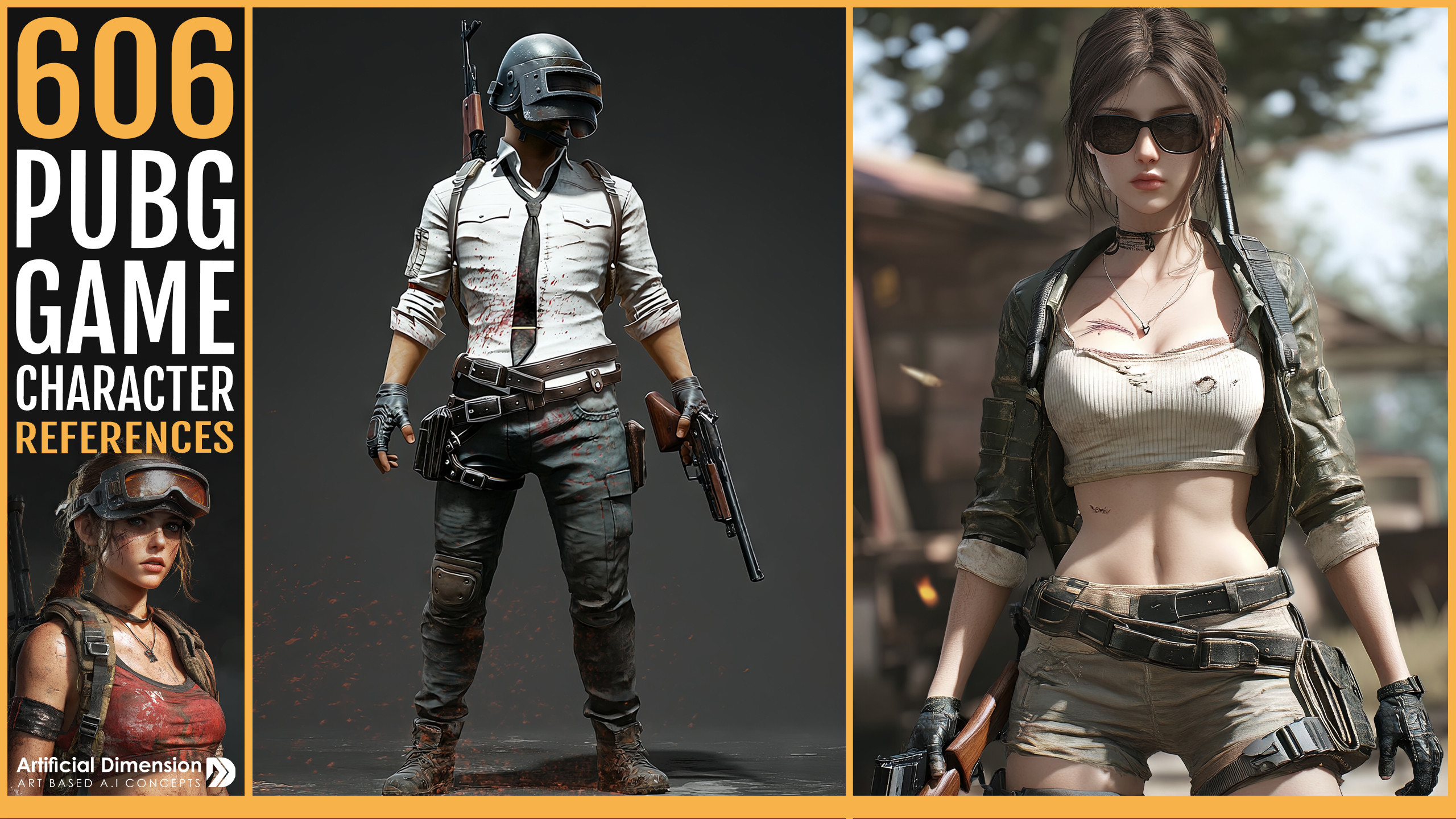 Product Link:https://www.artstation.com/a/41019994
Game Character Bundle VOL 7 - 70% Discount: https://www.artstation.com/a/41190511