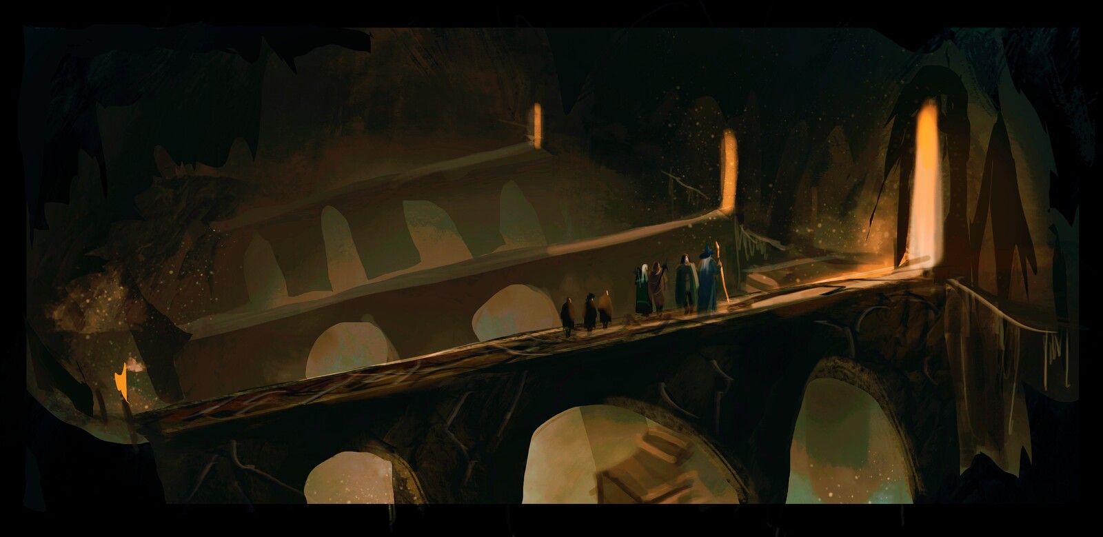 Ruins of Moria Lotr Fellowship