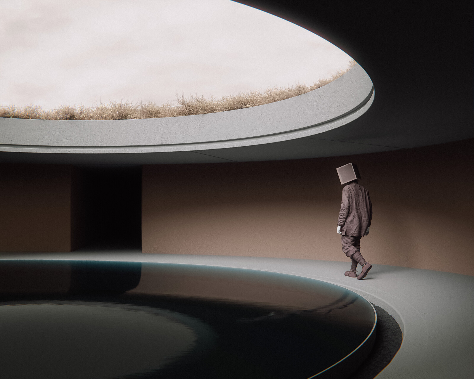 the pool room