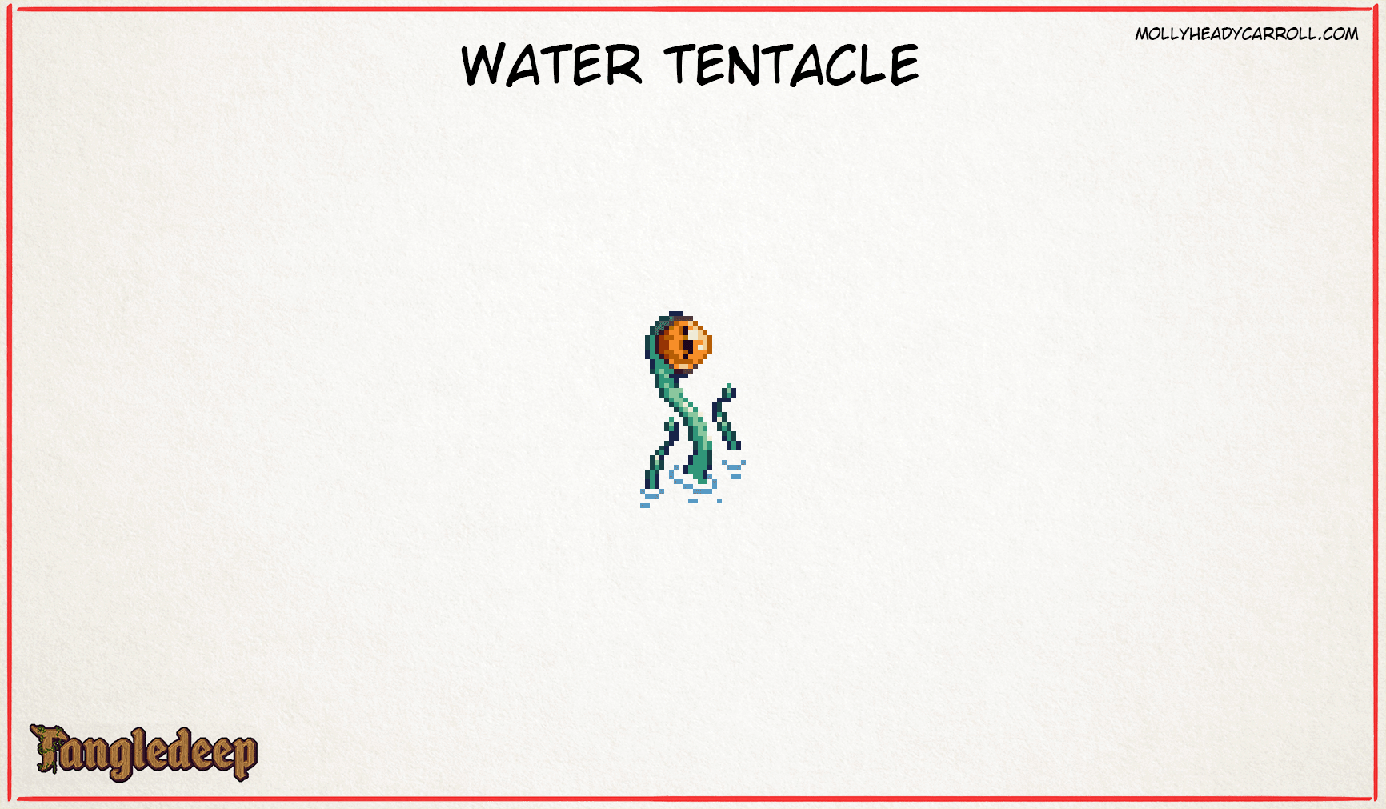 Creature design and animation for RPG "Tangledeep". Commissioned by Impact Gameworks
(http://tangledeep.com/)

© 2018
