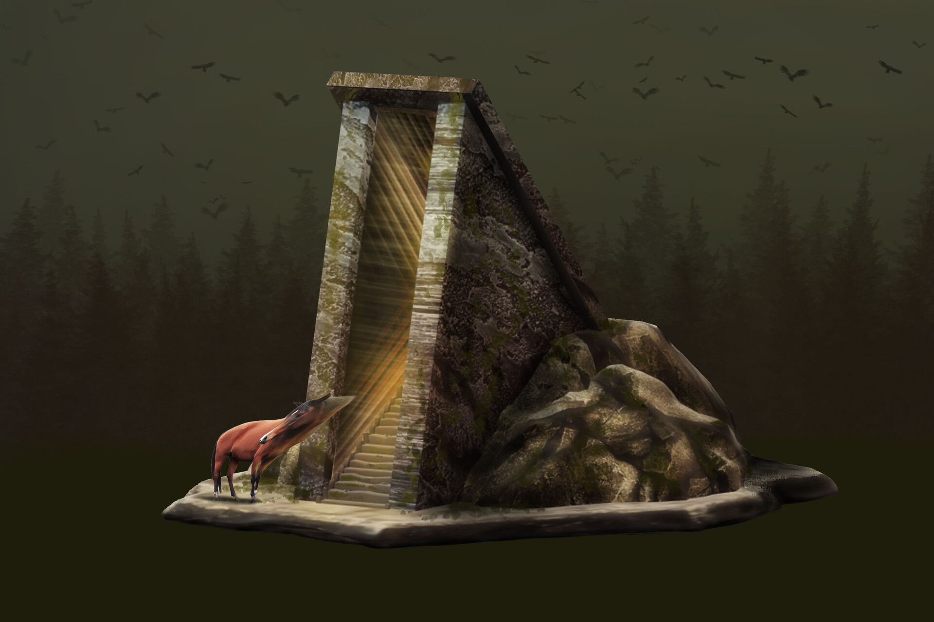 ArtStation - Interdimensional portal