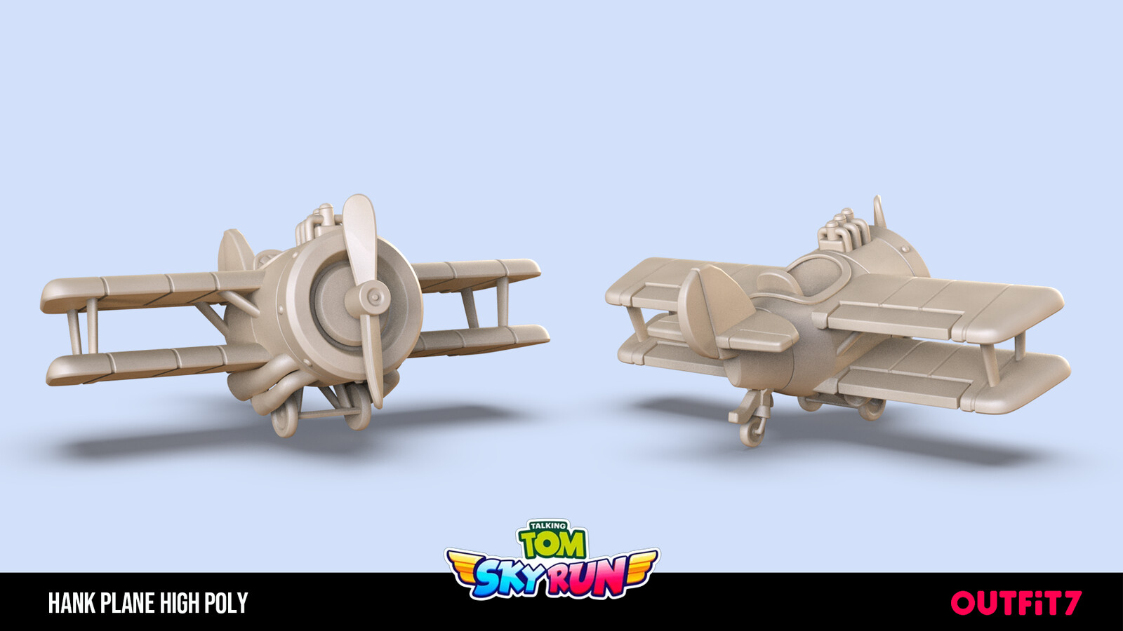 Hank Plane High Poly