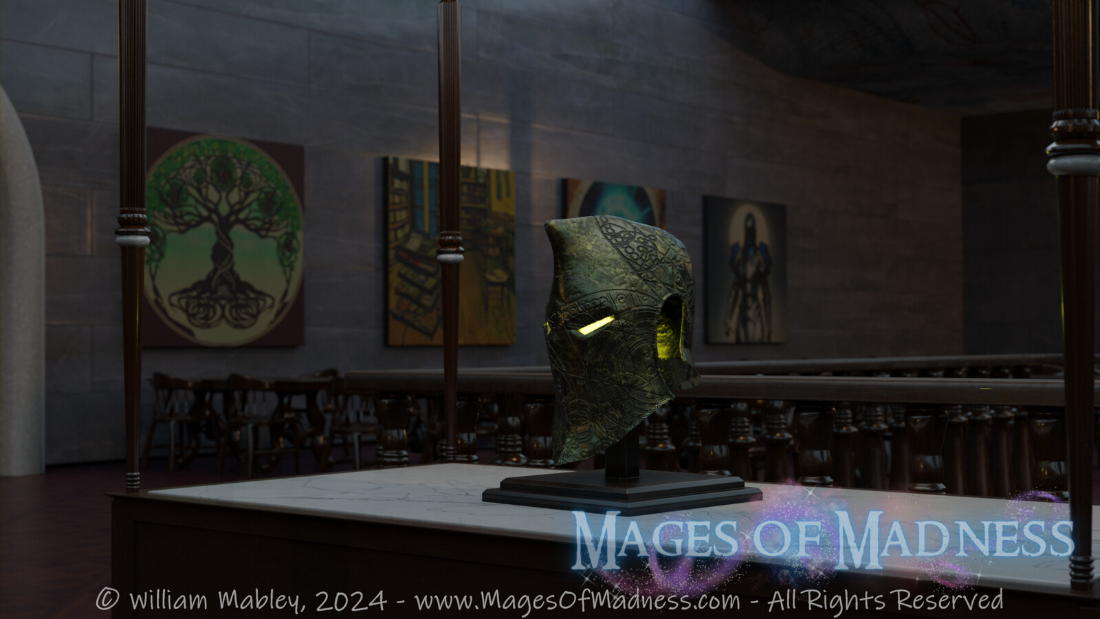 Geometry Nodes Library Test with Displays