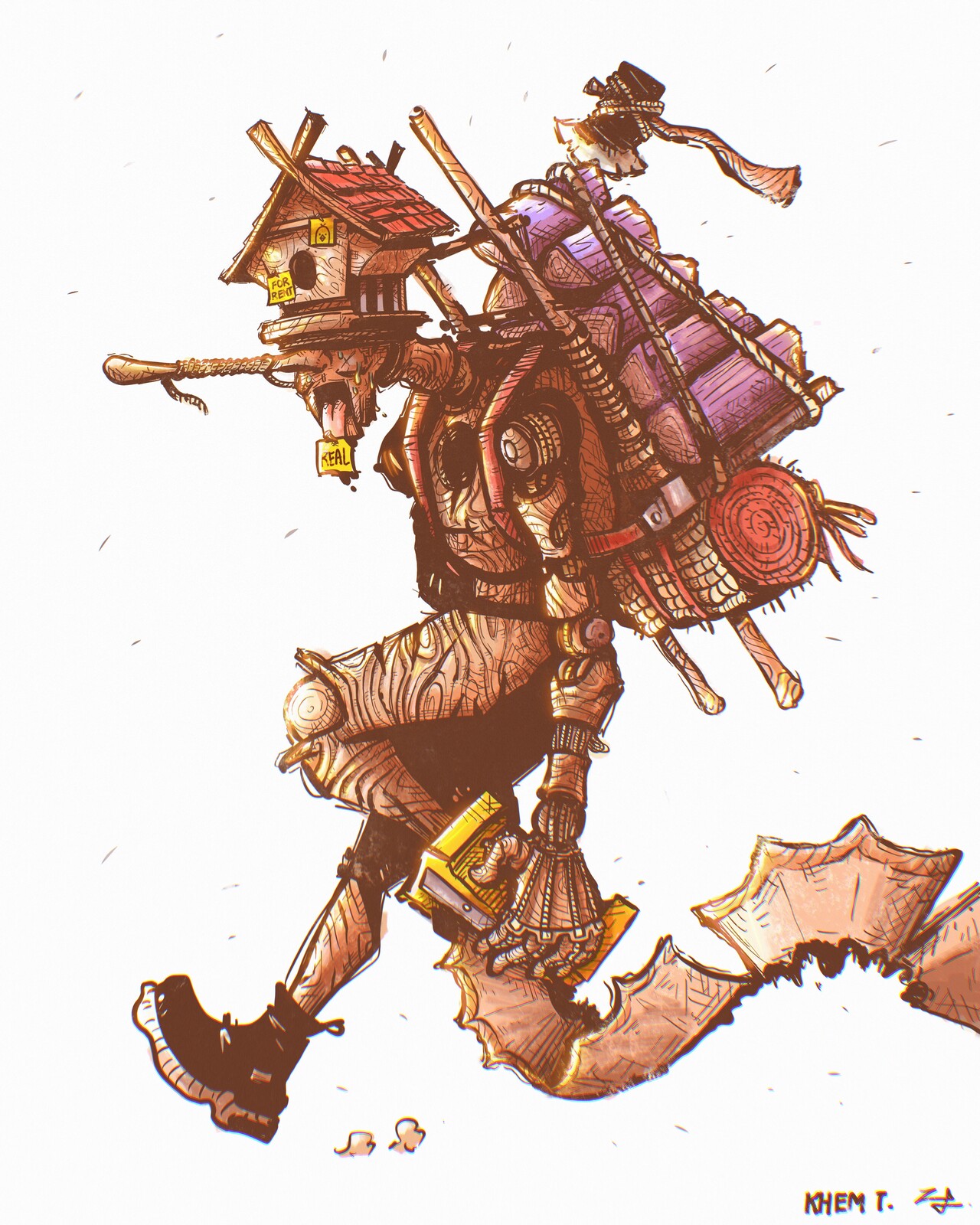 Pinocc the wooden boy