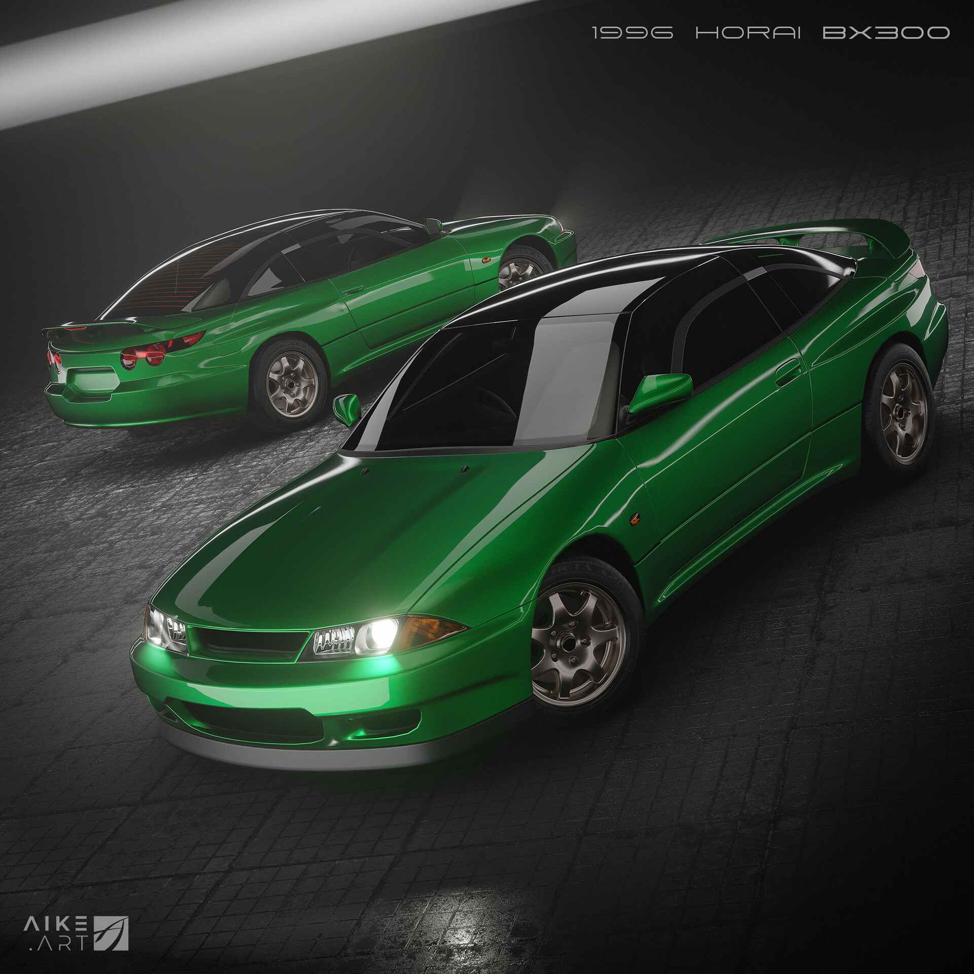 ArtStation - Horai BX300: Fictional JDM Sports Car #2