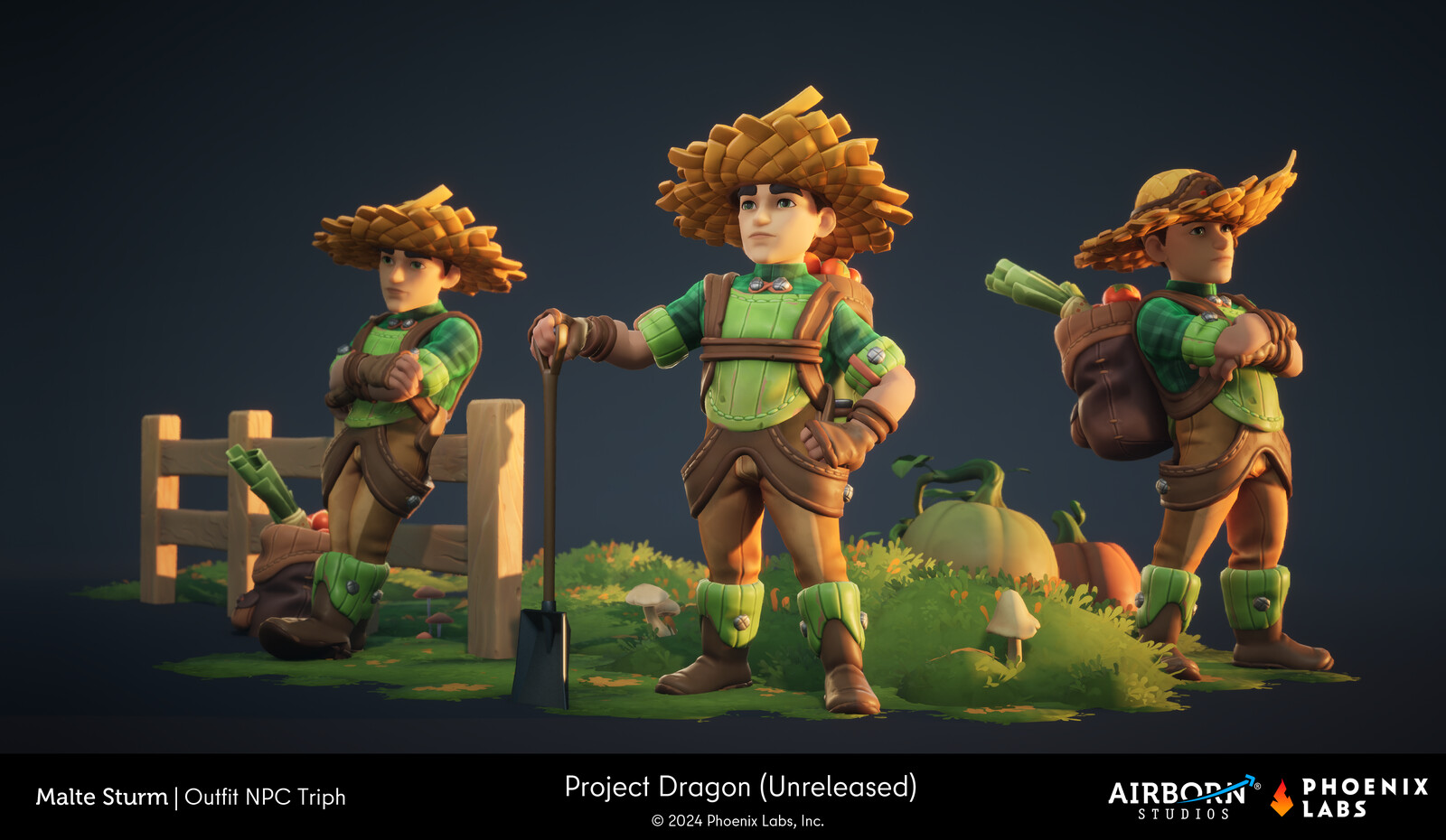 environment assets were done by Michael Vicente, Bryan Marony, Frédéric Fouque, Marie Henry
 