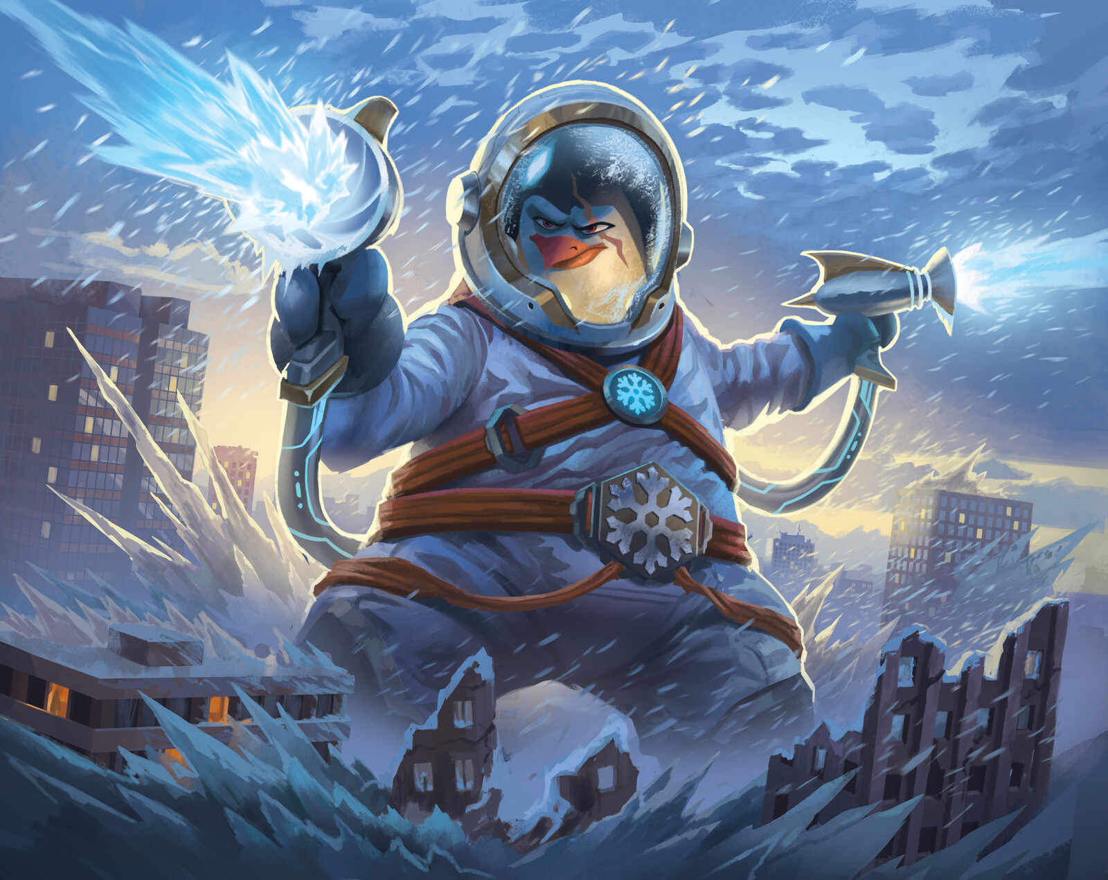 Space Penguin, because there is not only alien in space