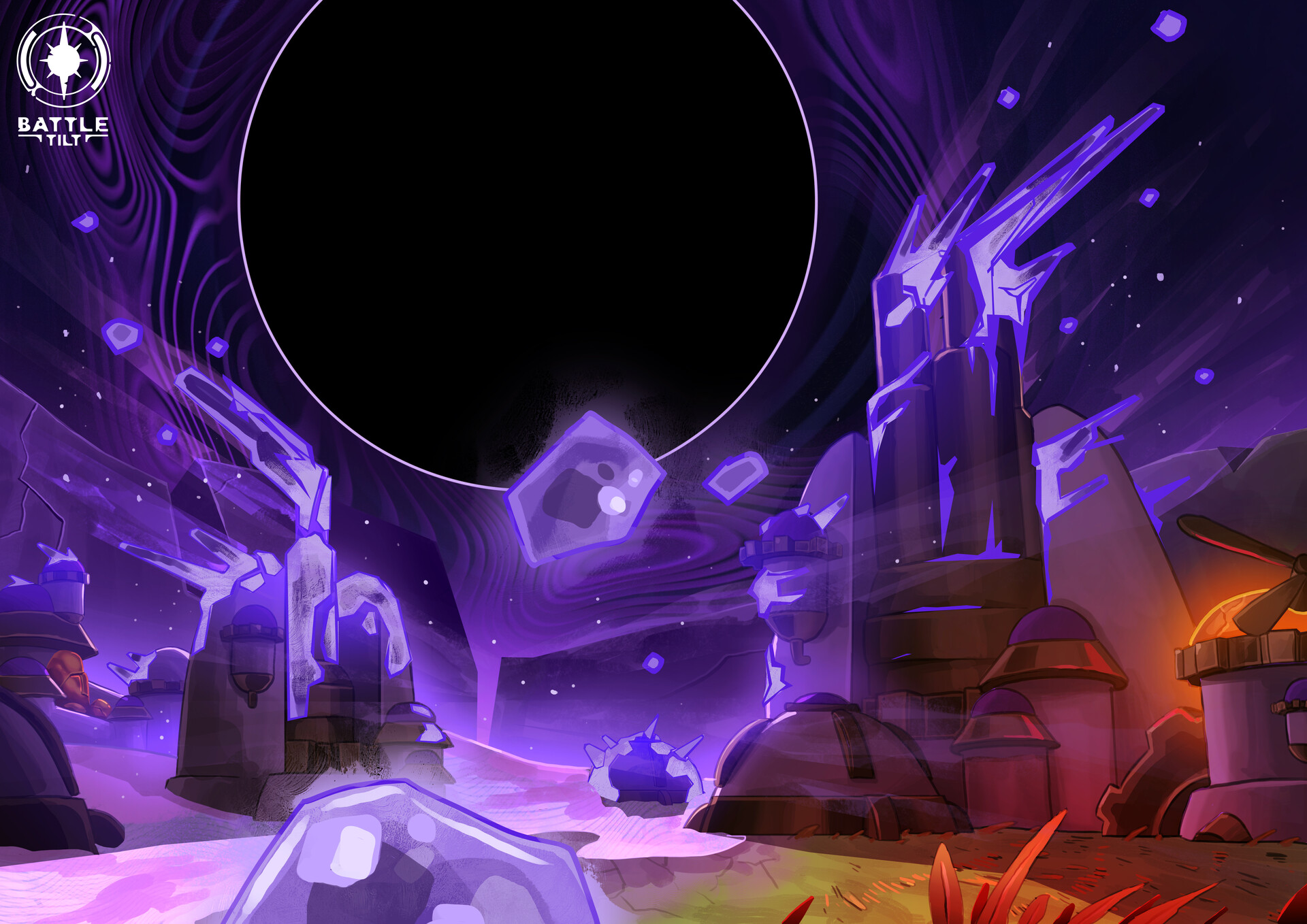 ArtStation - Battle Tilt // Key Art