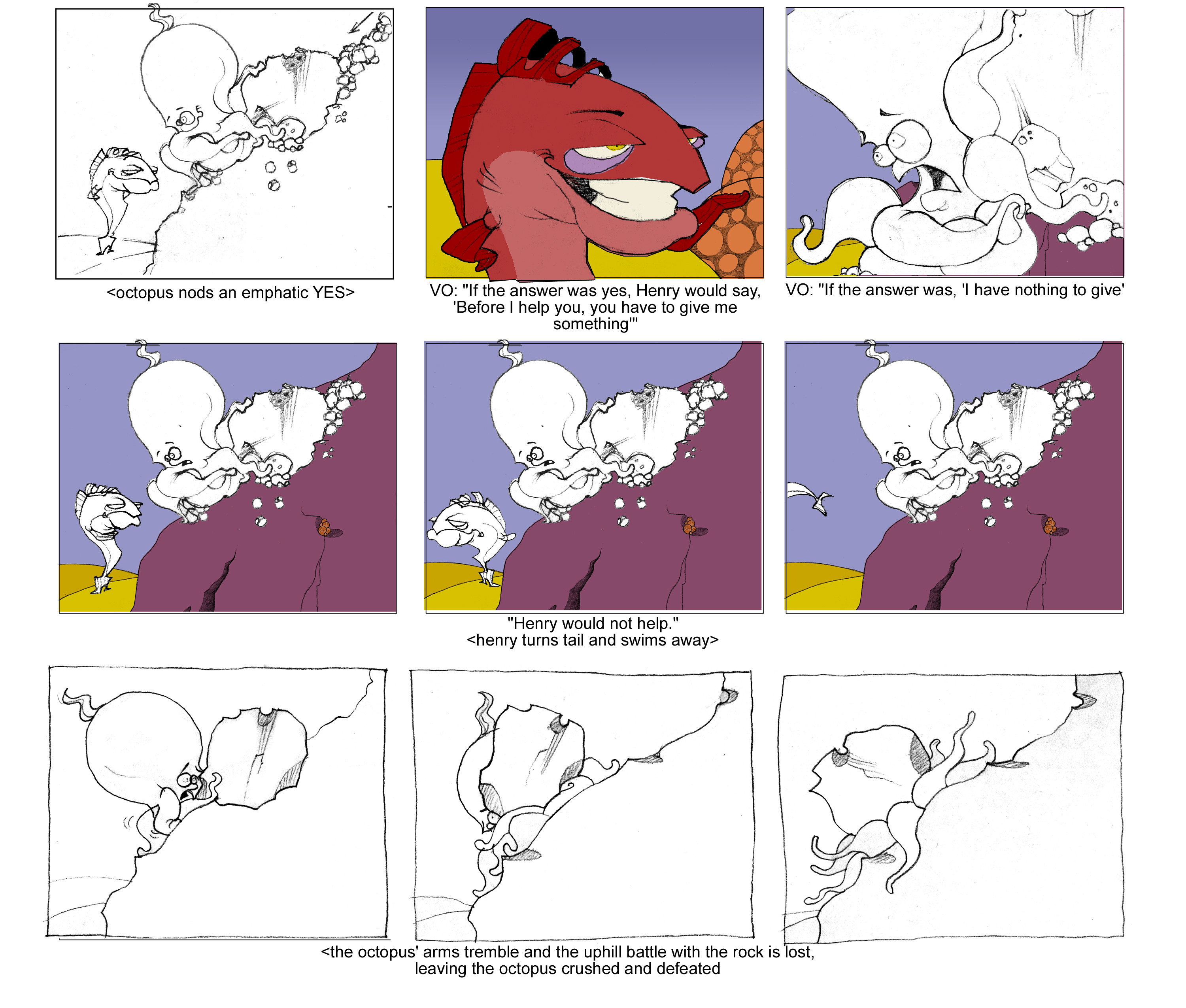 Henry Herring - Storyboard -2