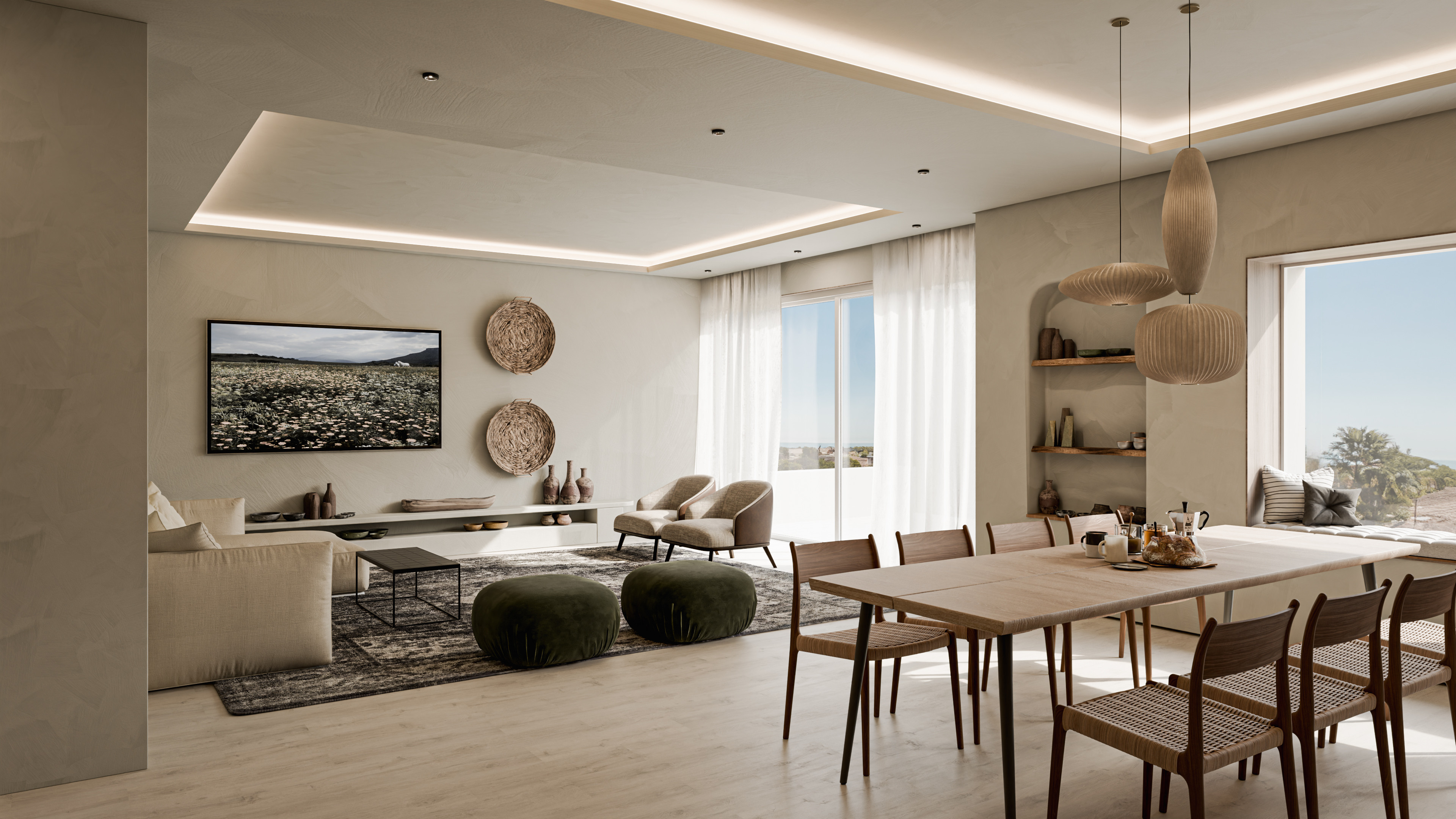 Livingroom shot.