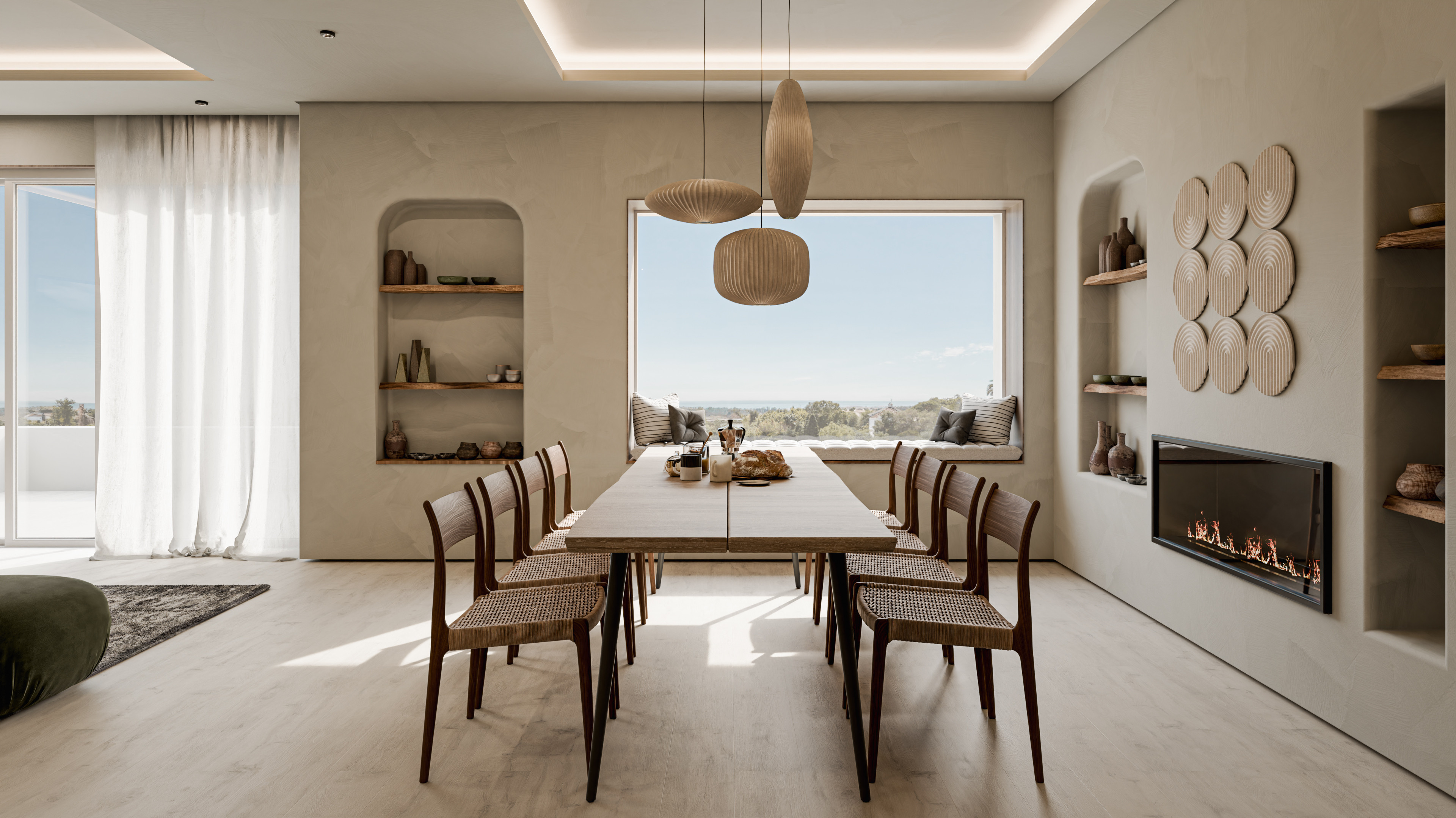 Dinning shot.