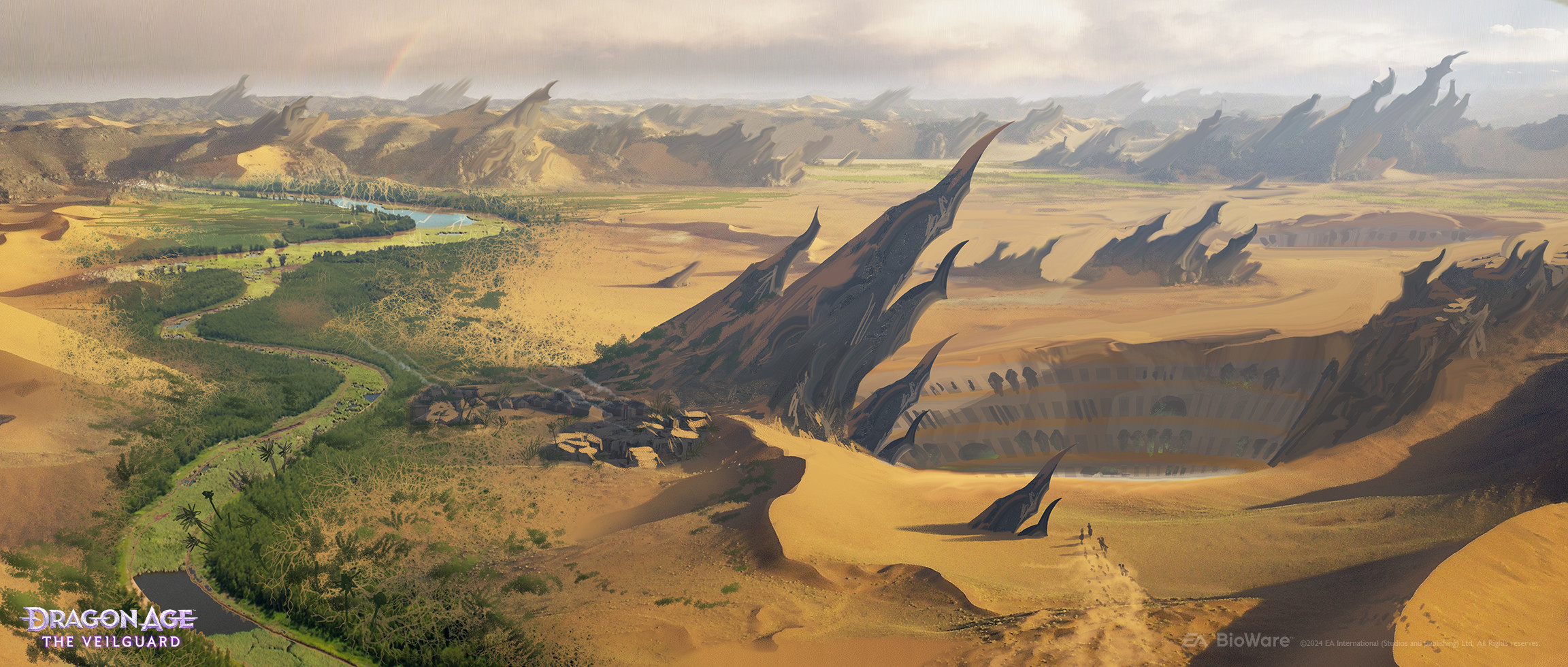 The wasteland is finally beginning to grow again