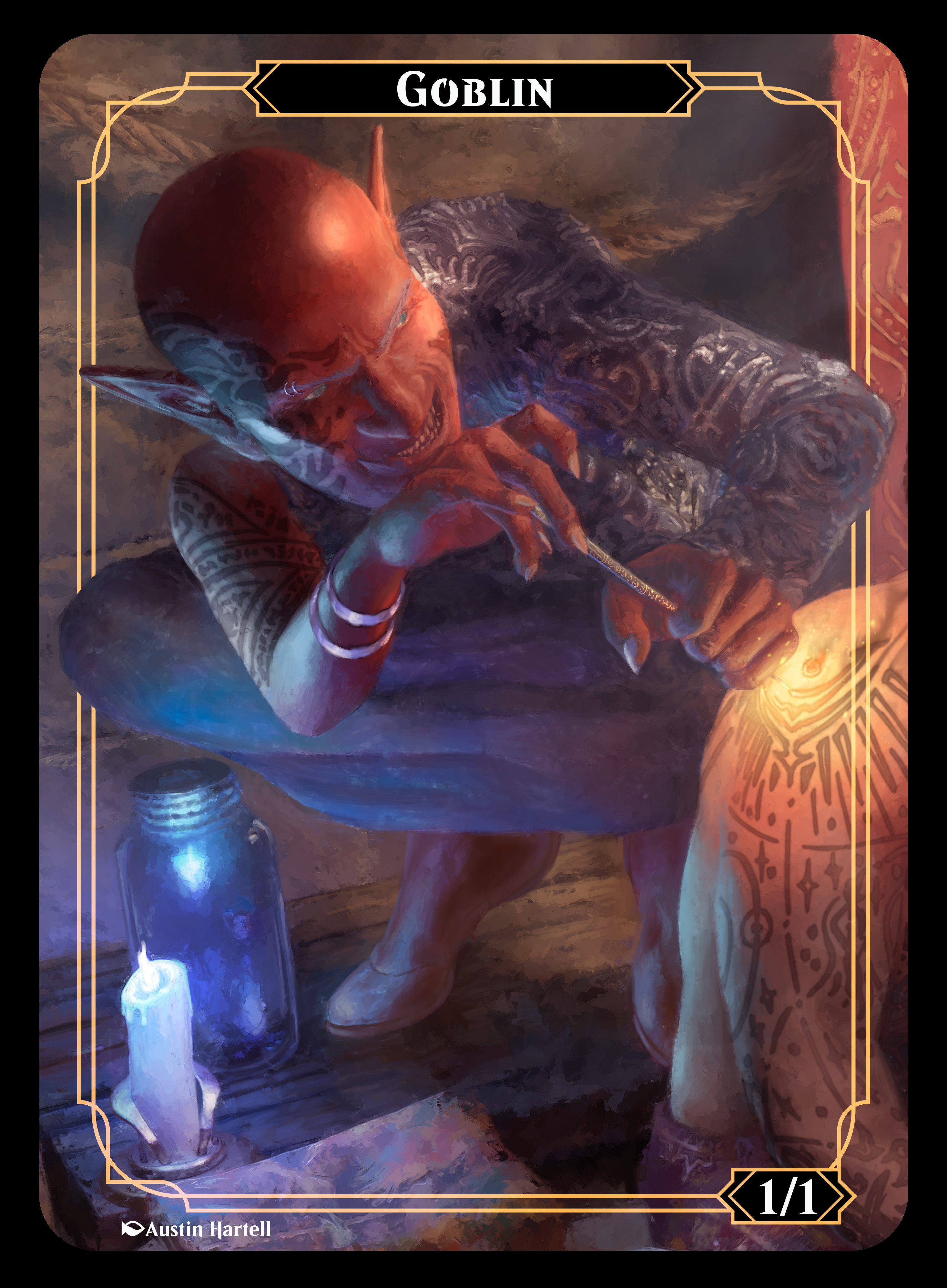 Goblin Token for MTG