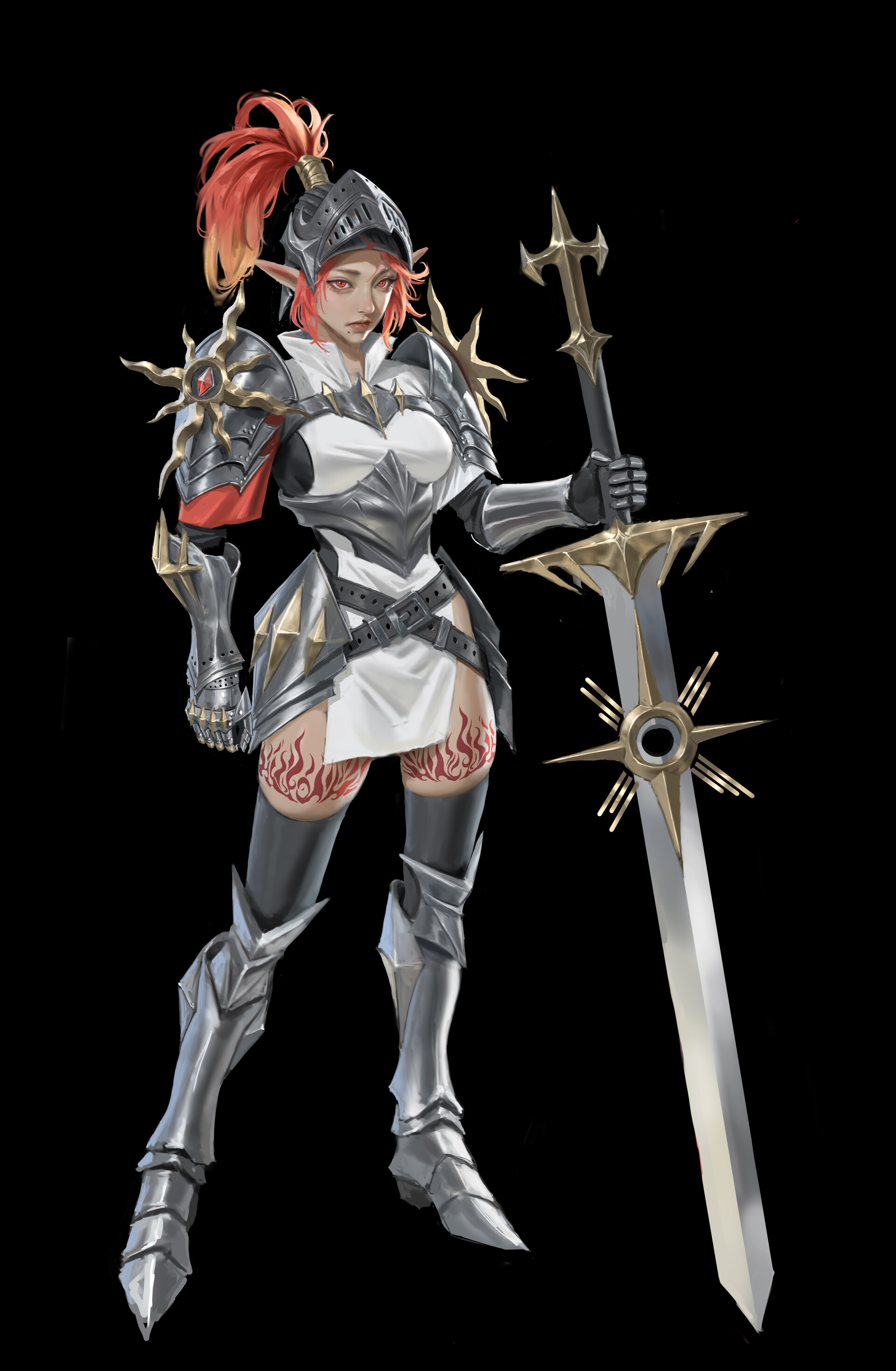 【爆売りセール開催中！】 ArtStation 太阳骑士 - 絵画/タペストリー