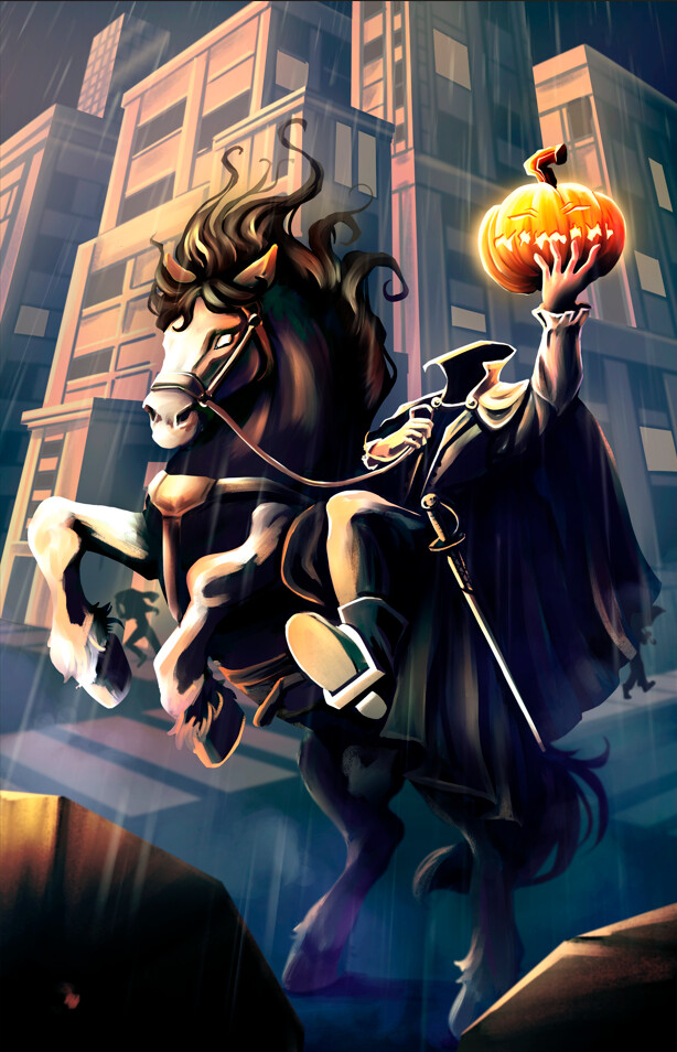 Headless Horseman in the City