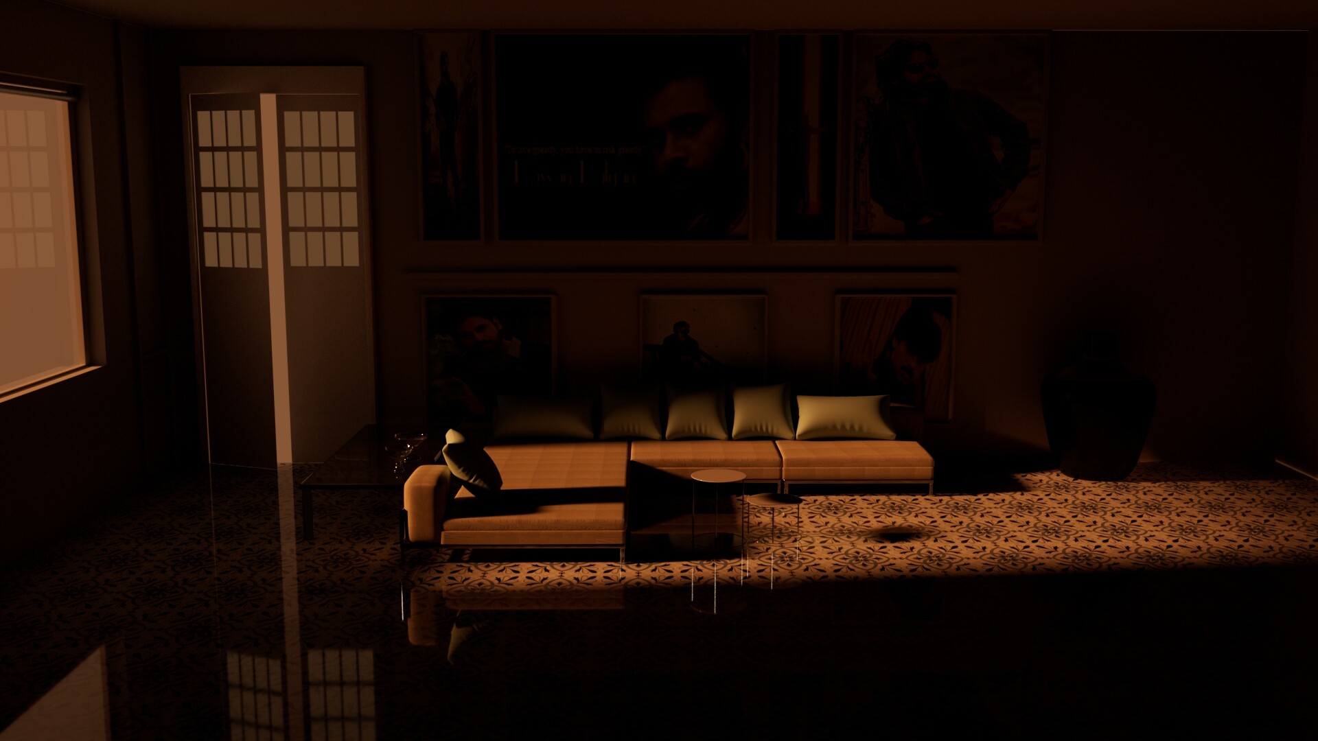 ArtStation - High poly interior