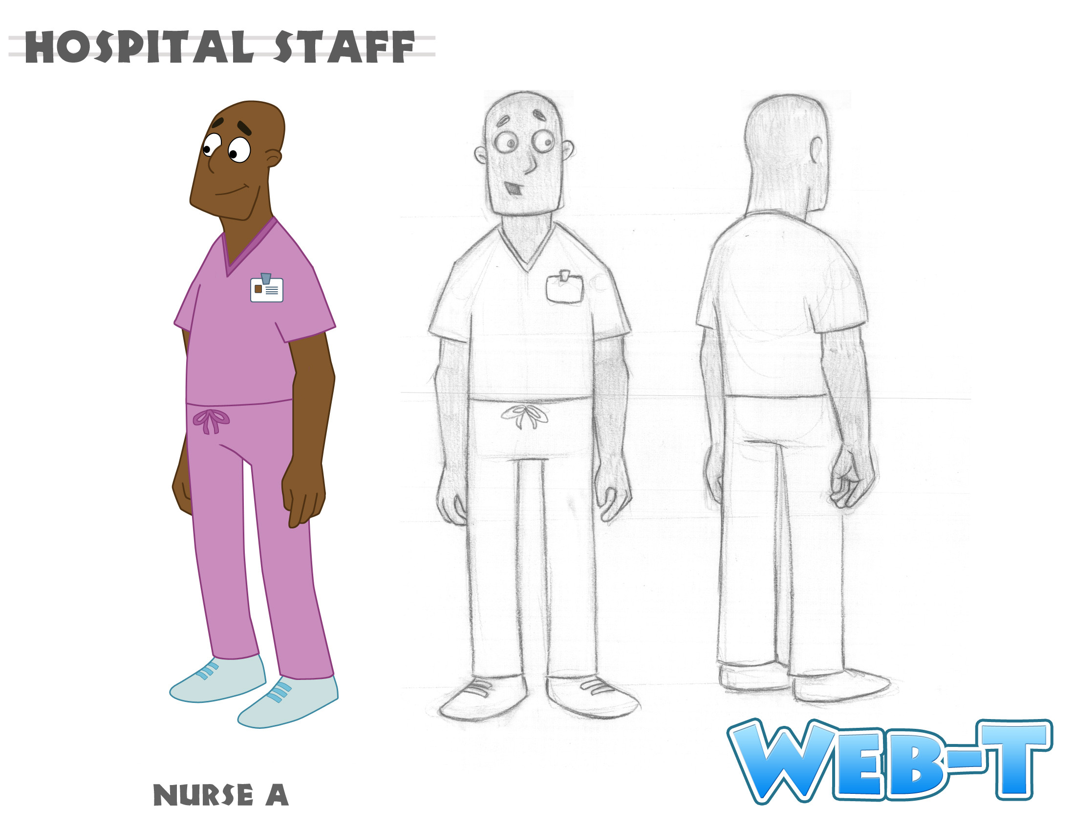 Nurse - Model Sheet