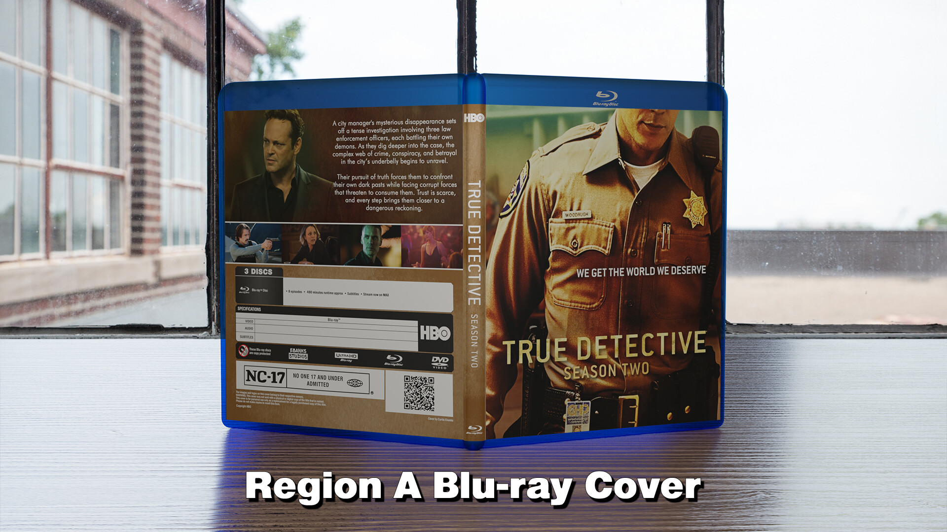 ArtStation - True Detective - Season 2 - Custom Blu-ray Cover