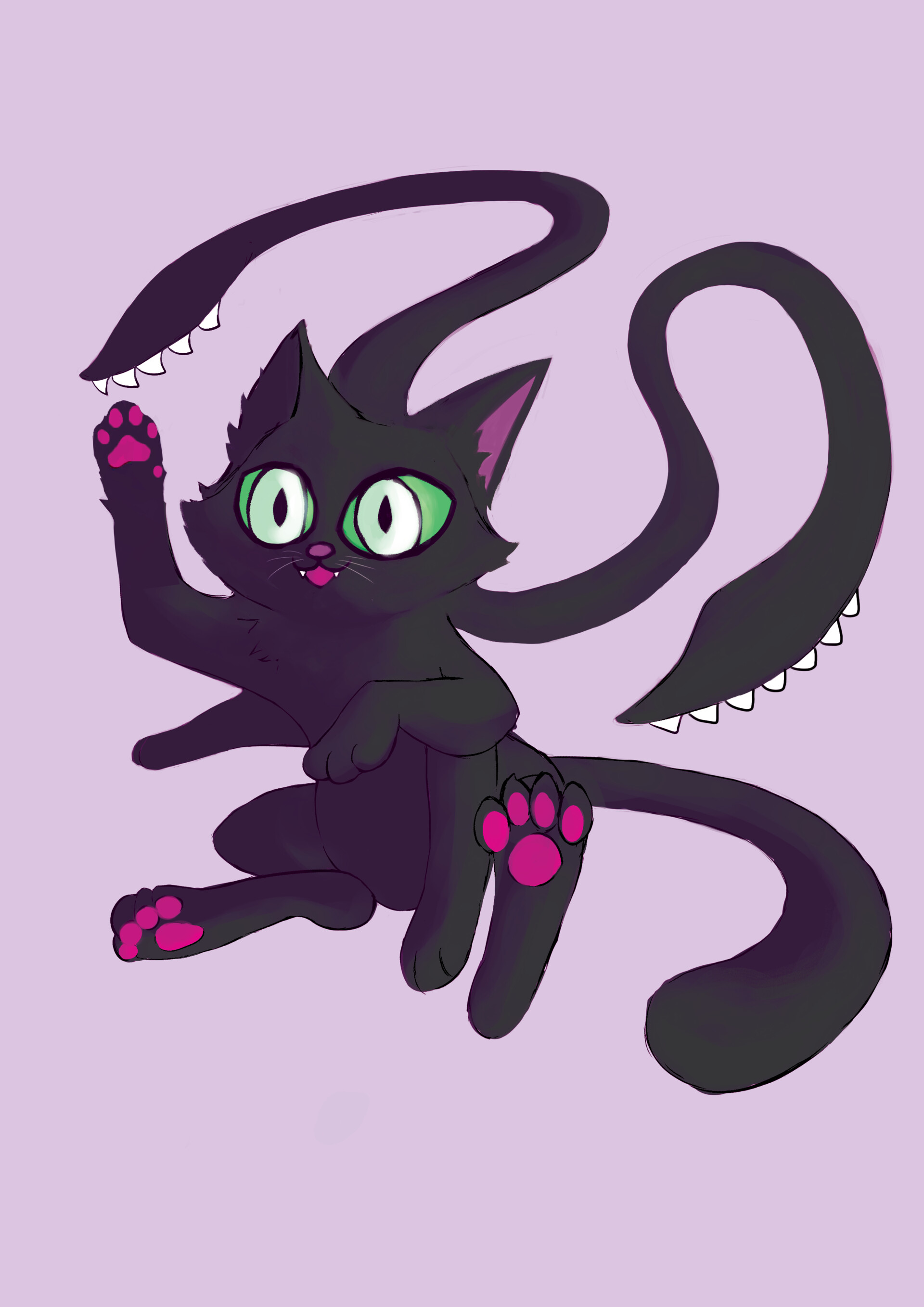 ArtStation - Displacement Beast Kitten