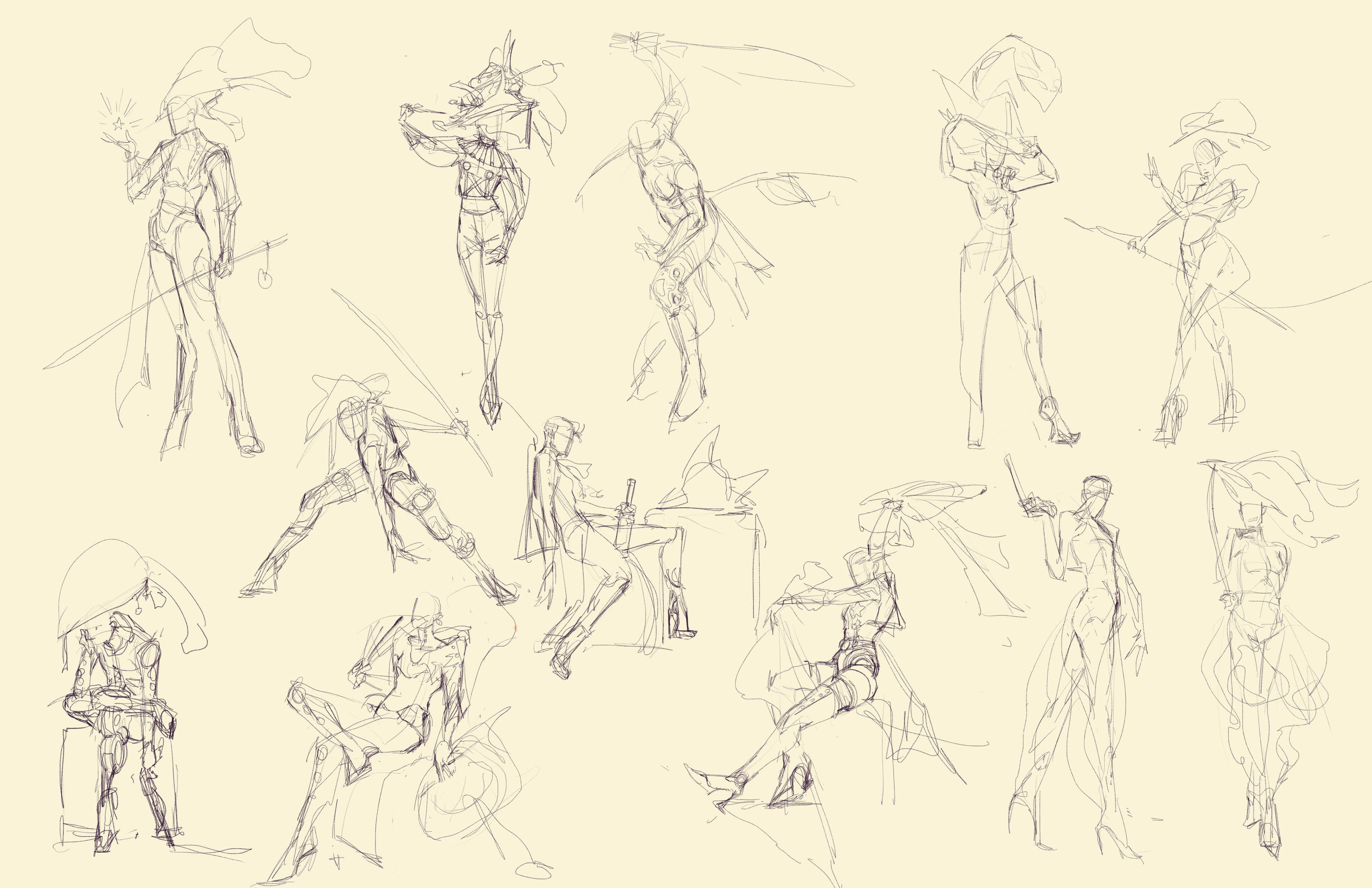 Early Exploration Sketches