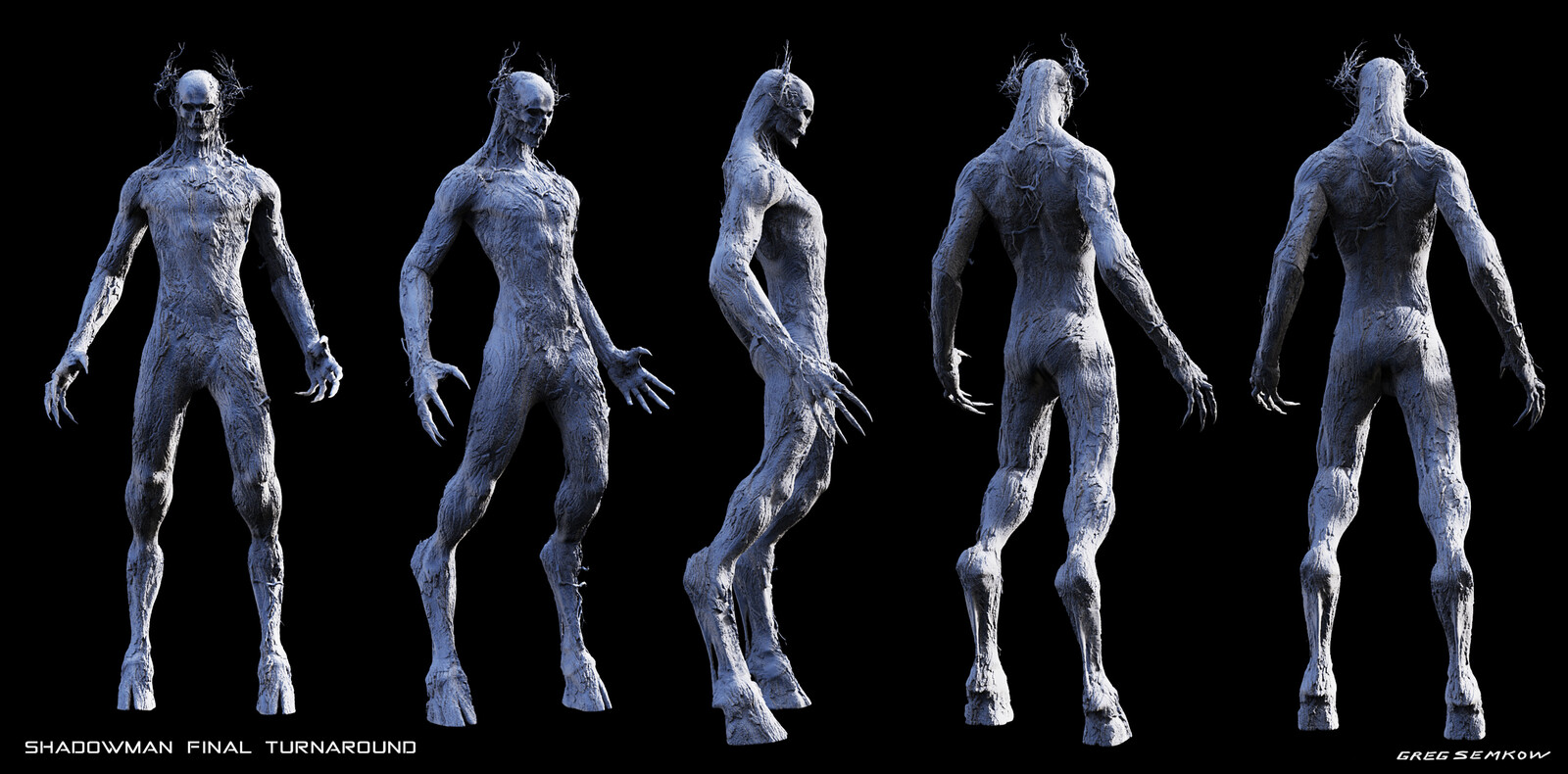 Shadow Man - Orthos and Sketches