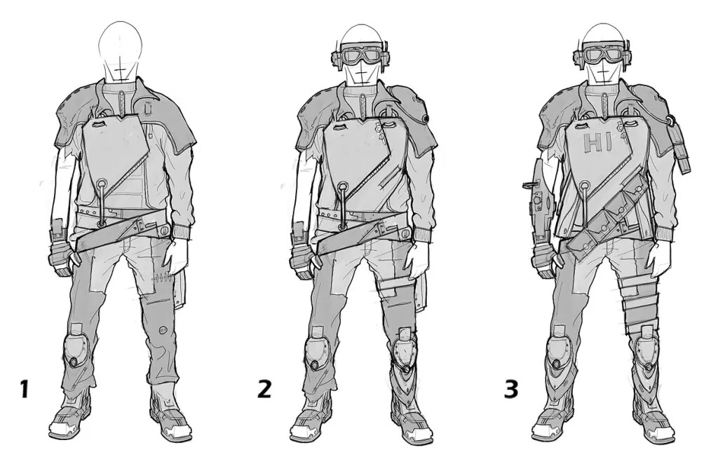 Progression design for design 3 concept 4