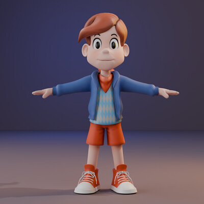 Vroni 3D Character