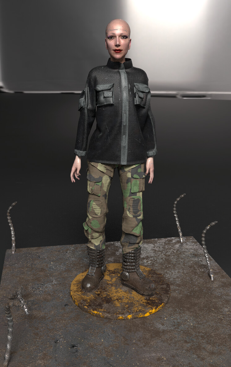 texturing in Substance Painter