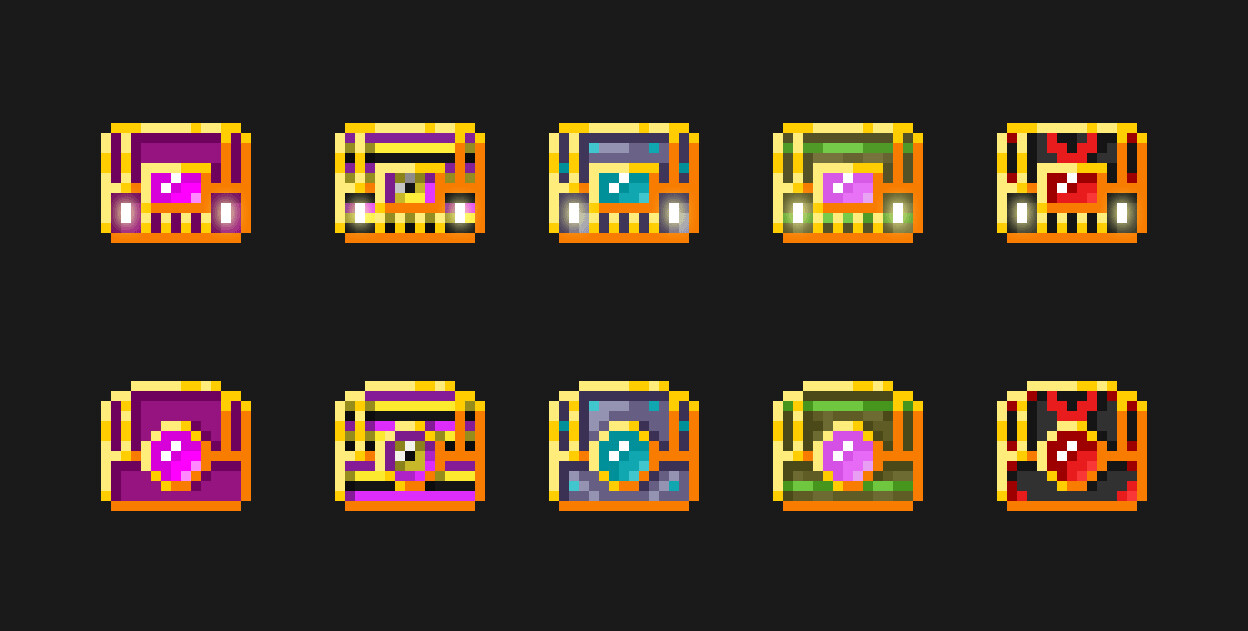 Ball and Cart Chests