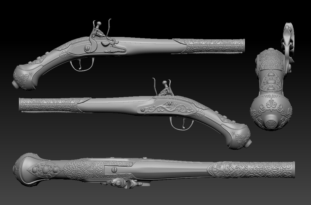 High Poly Sculpt