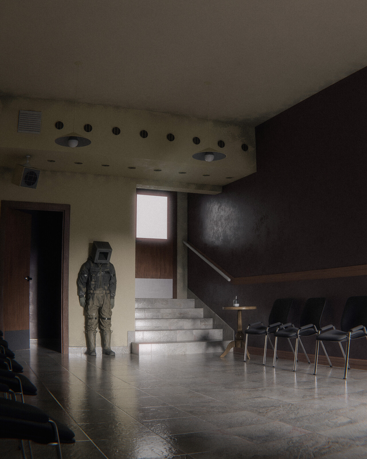 the church basement
