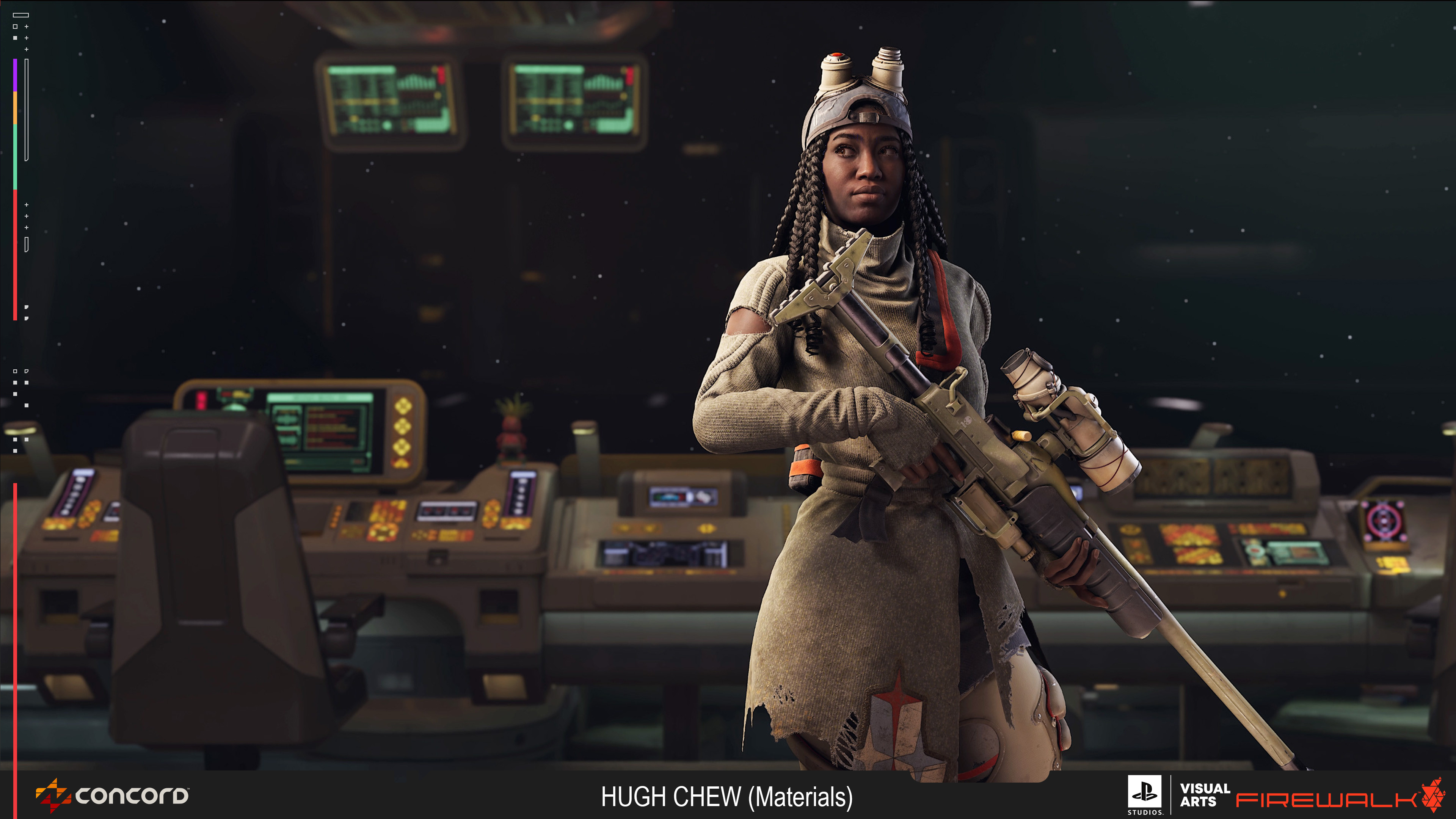 In Game Render of Vale, Various Smart Materials used for Character model and Support Items. Character created by Alsu Rahkimova (PSVA)