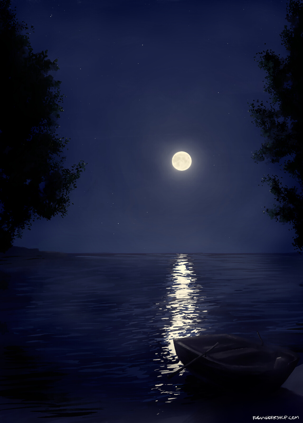 Pale moonlight