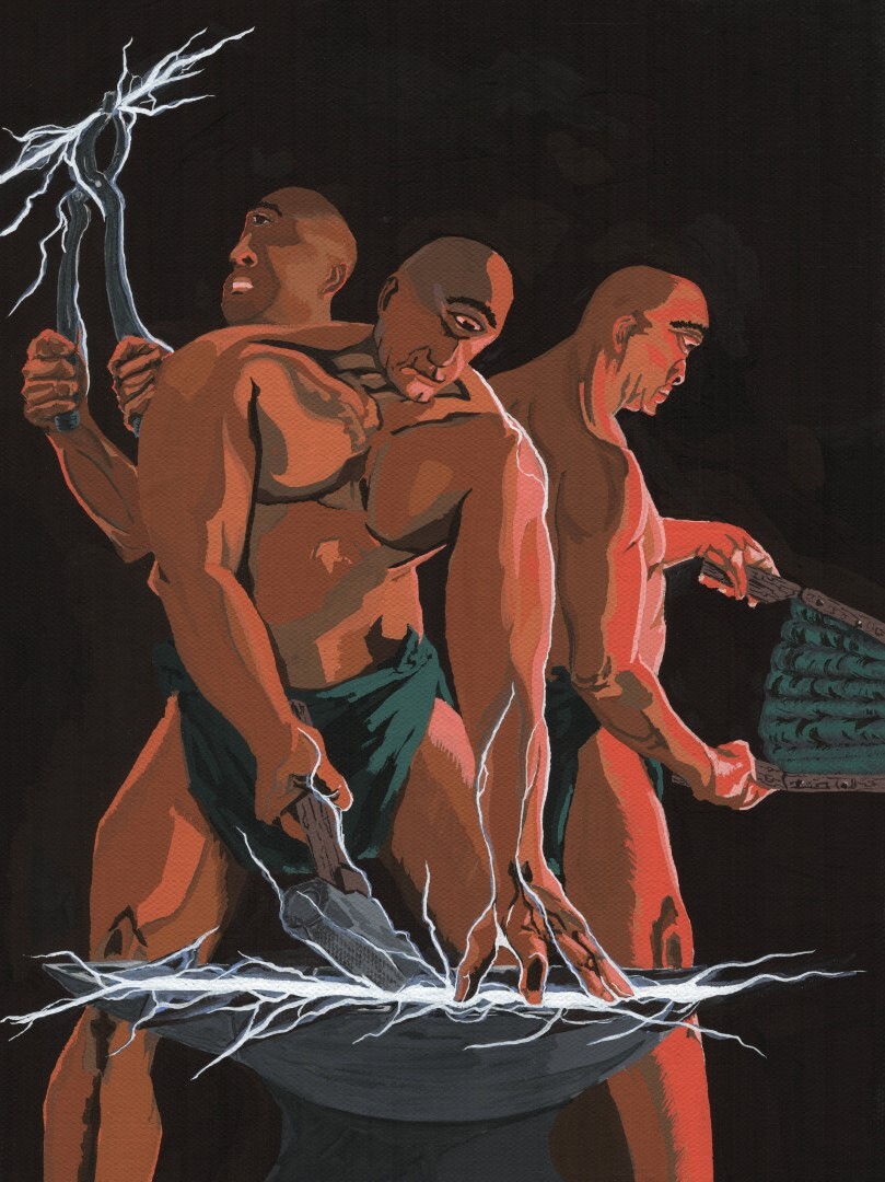 Cyclopes - Forging the Thunderbolt of Zeus