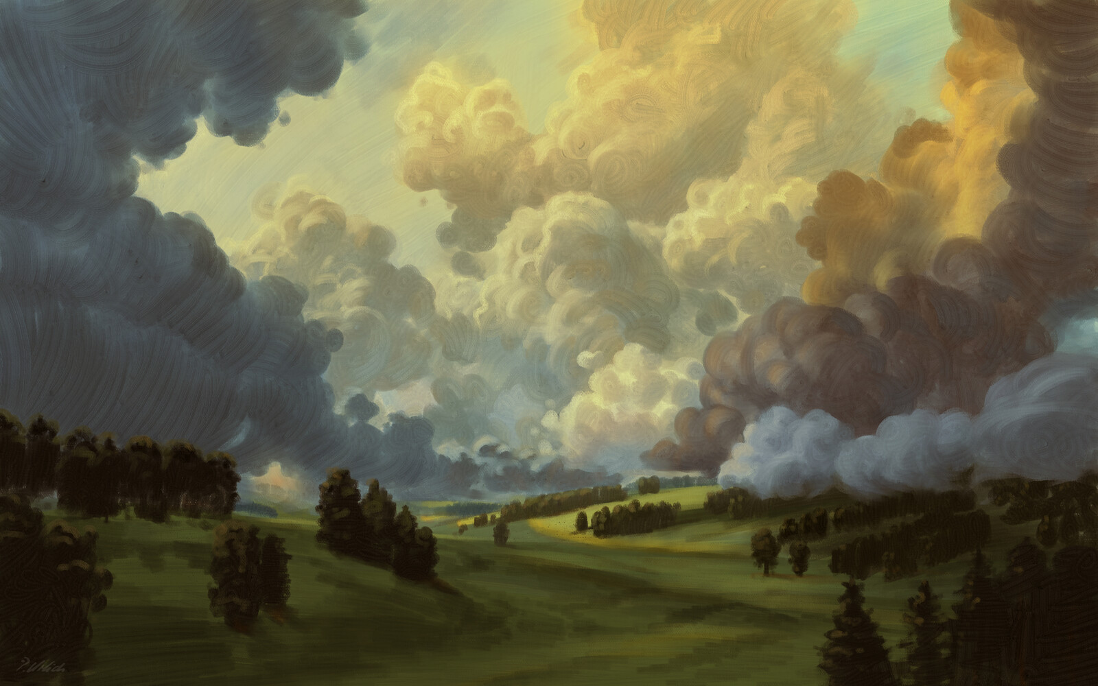 Cloudy sky