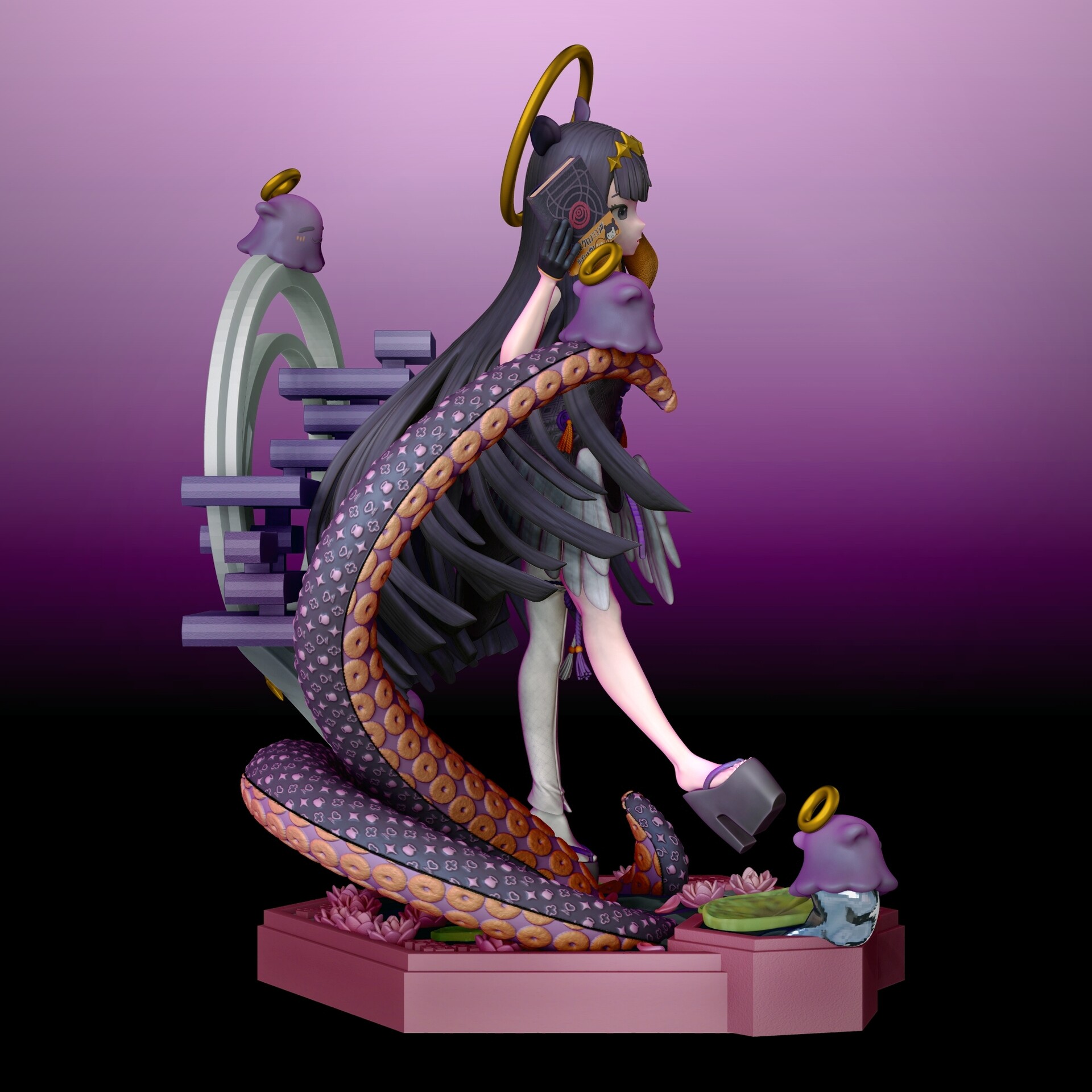 ArtStation - Ninomae Ina'nis Figure