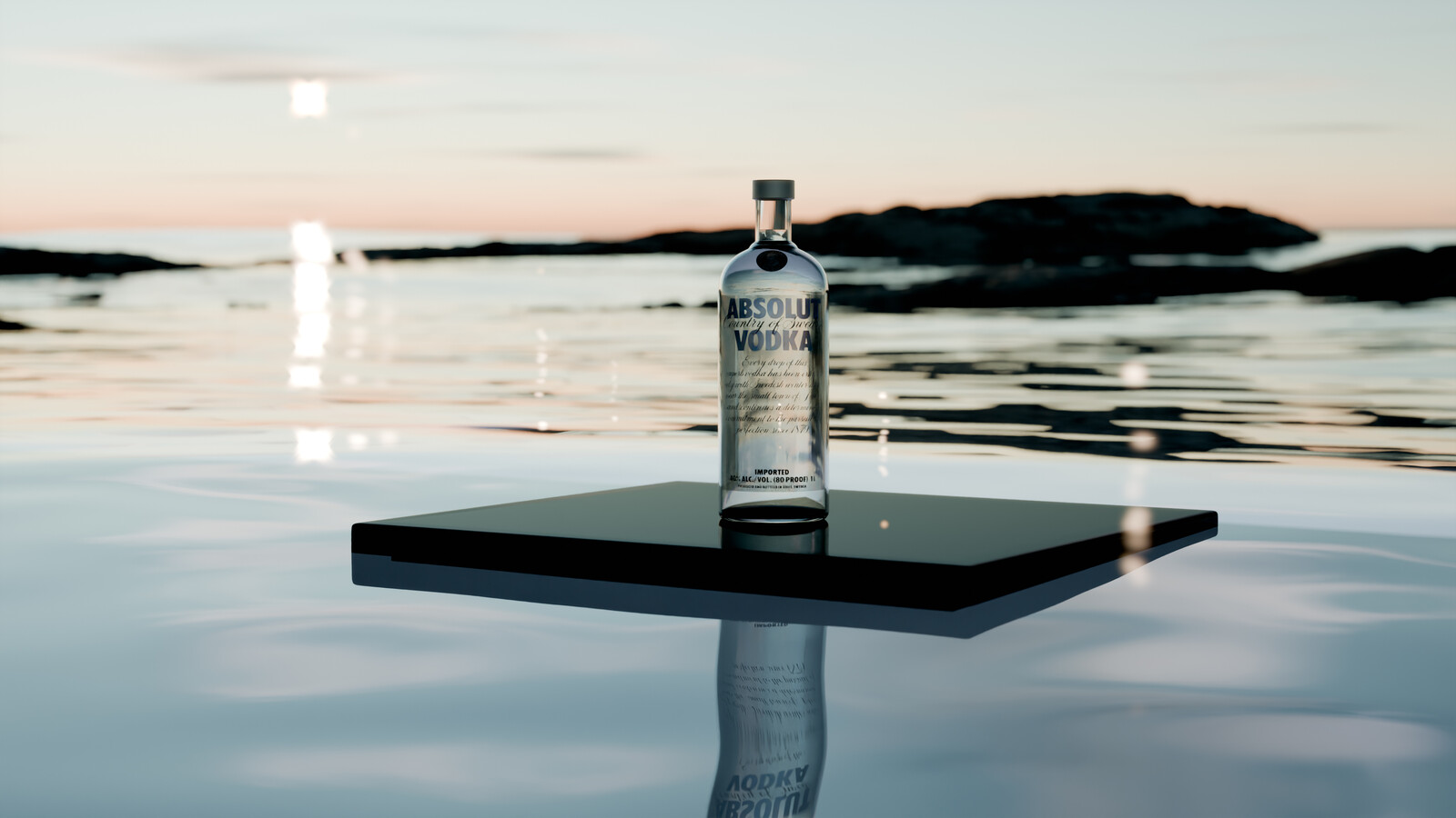 QUICK BLENDER CONCEPT ABSOLUTE VODKA 