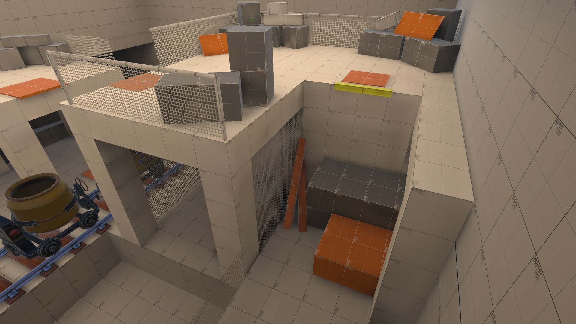 ArtStation - Level Design Blockout. TBA - FPS puzzle platformer game.