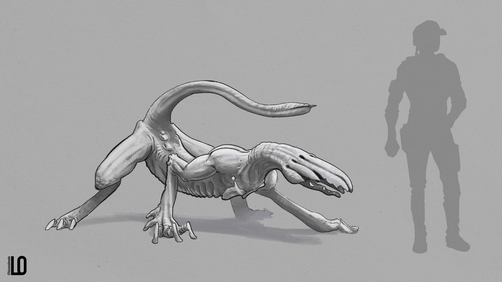 Concept | Ready to attack, final approach and size comparison